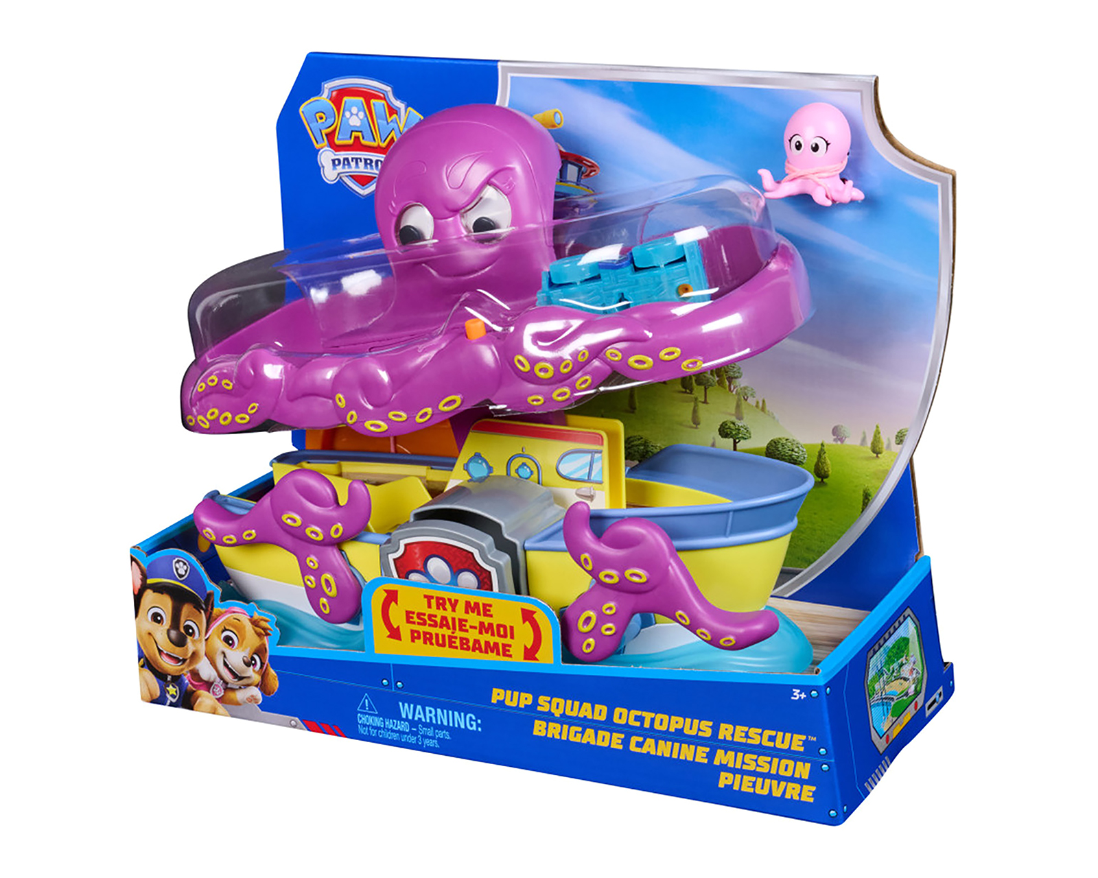 Foto 2 | Foto 2 | Set de Juego Pup Squad Octopus Rescue Paw Patrol con Figura de Chase