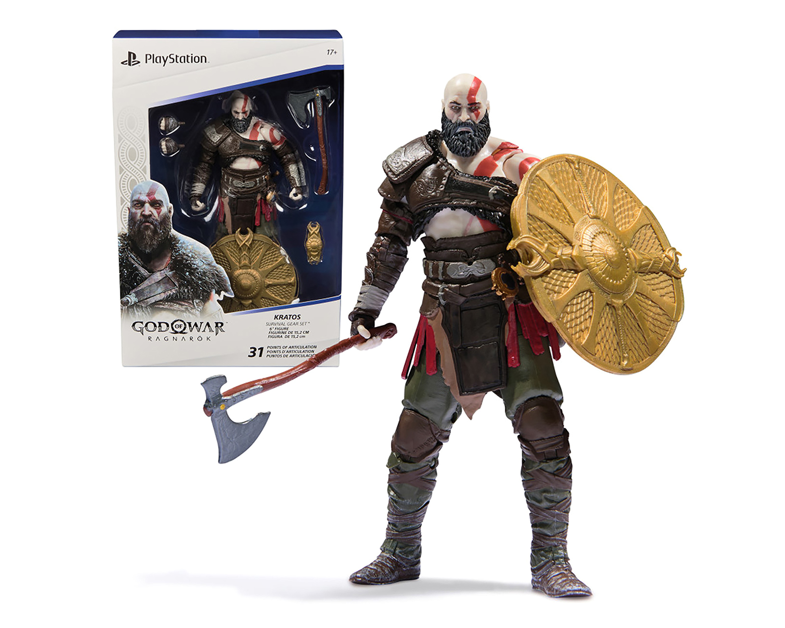 Foto 1 | Foto 1 | Kratos Figura de Acción Spin Master God Of War