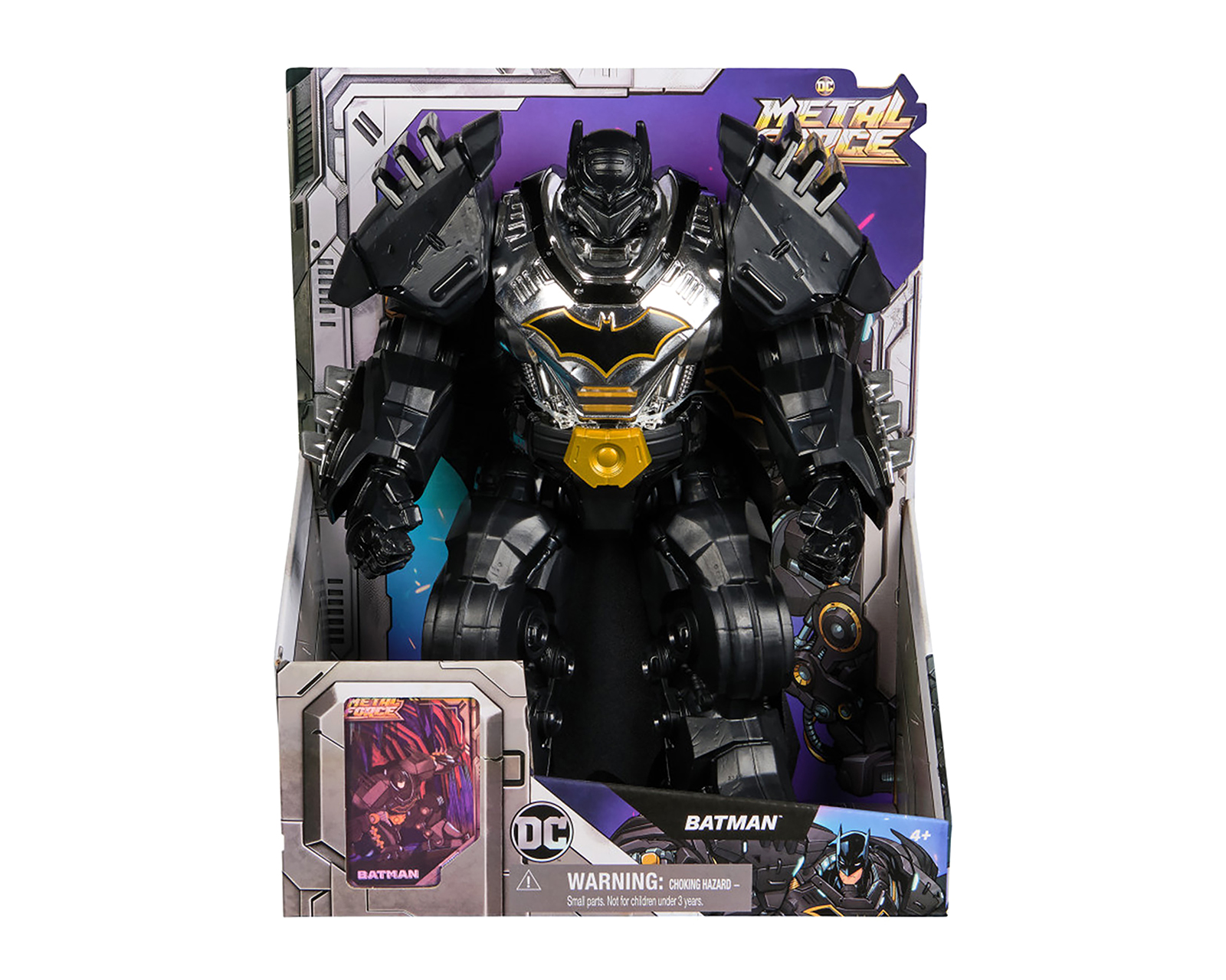 Foto 4 pulgar | Foto 3 | Batman Figura de Acción Spin Master Metal Force