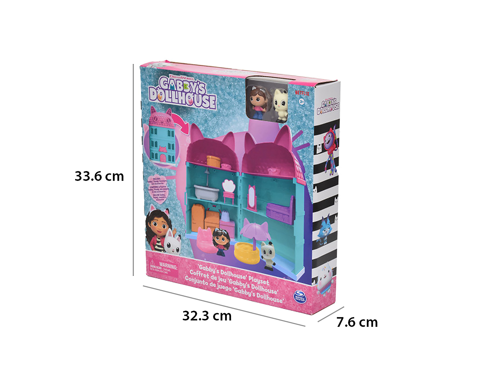 Foto 7 | Foto 7 | Set de Juego Gabby's Dollhouse con Accesorios