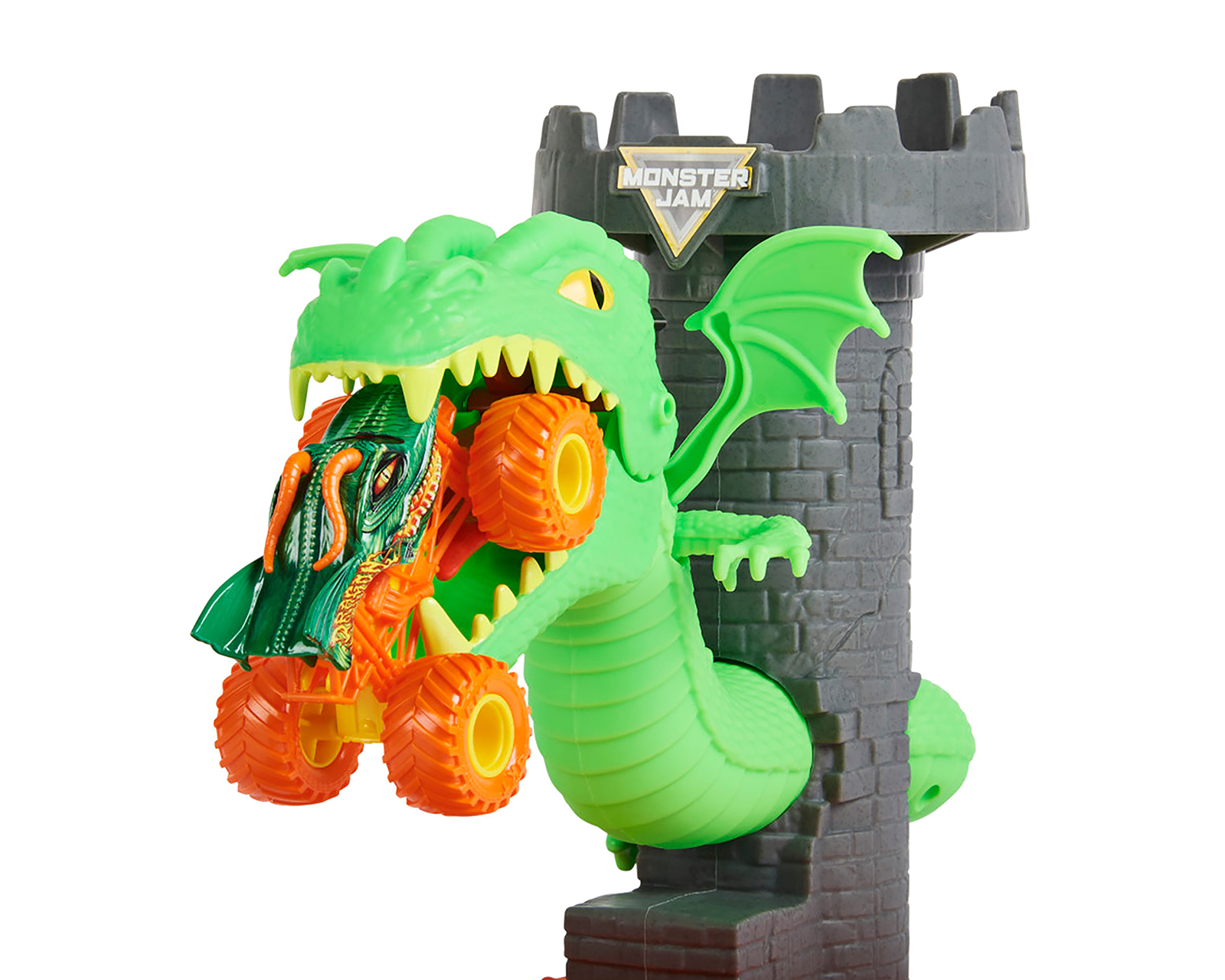 Foto 4 | Foto 4 | Pista de Juguete Dueling Dragon Spin Master Monster Jam con Vehículo