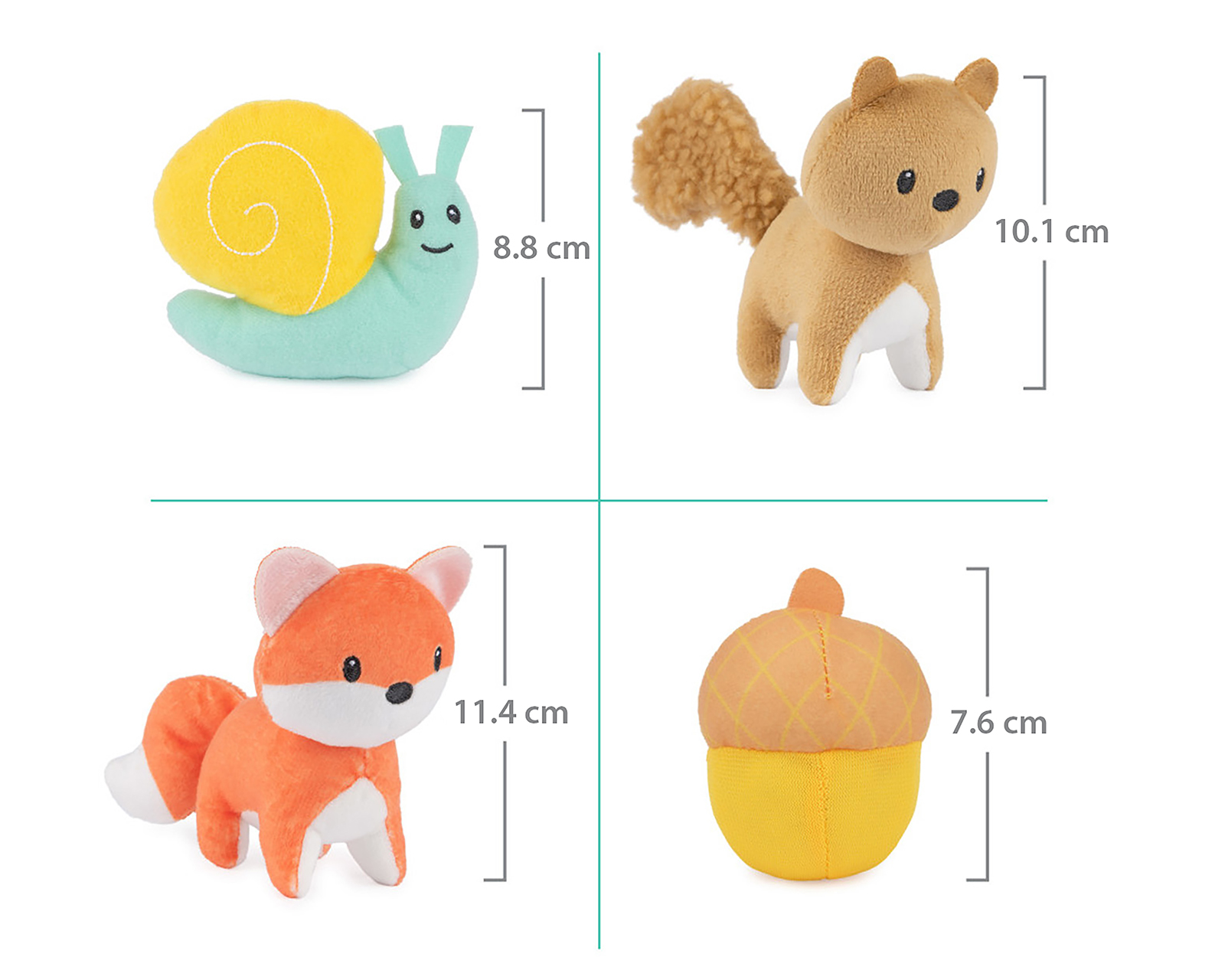 Foto 4 | Foto 4 | Set de Peluches Amigos del Bosque Spin Master 5 Piezas