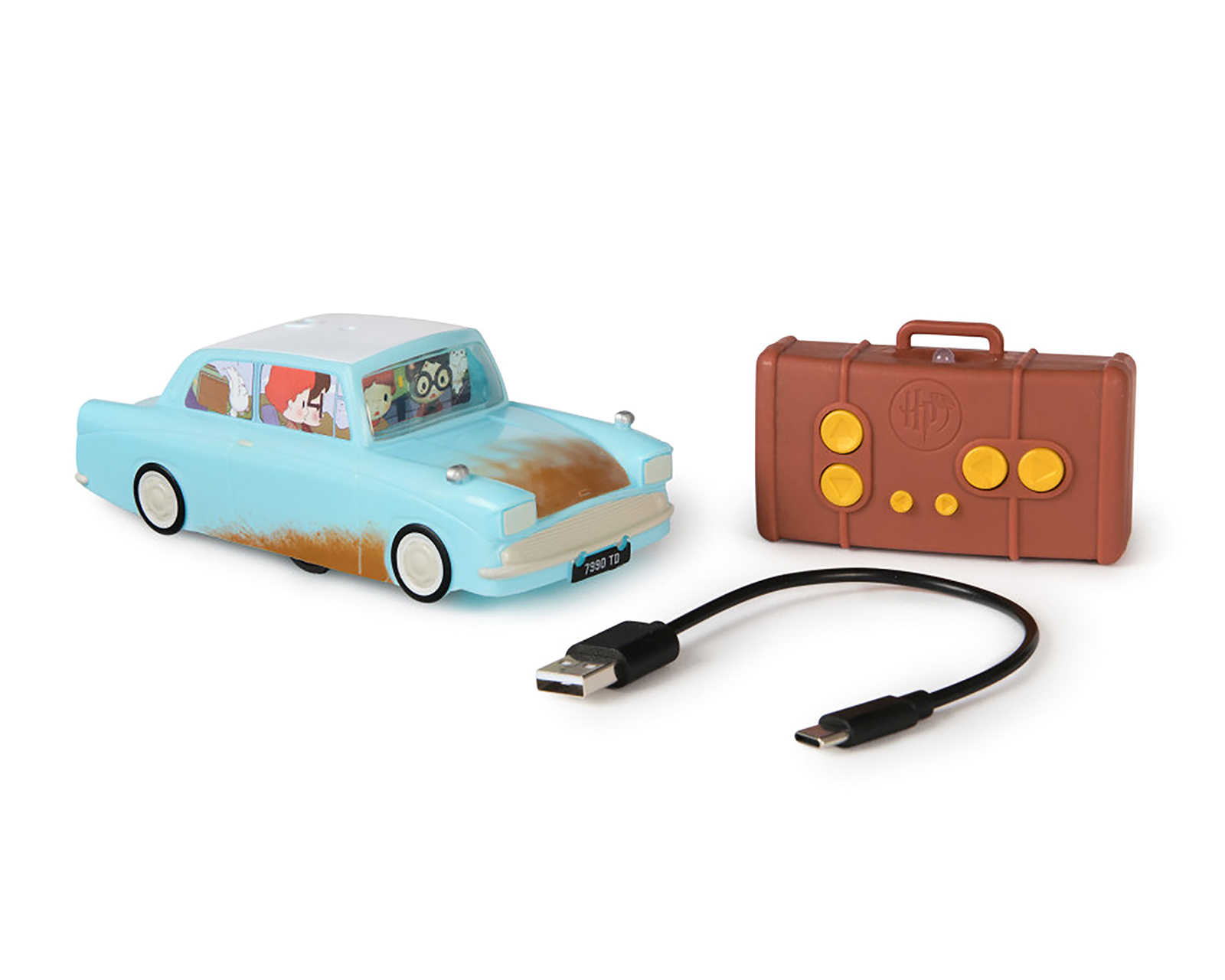 Foto 8 pulgar | Foto 7 | Carro de Control Remoto Wizarning World Weasley's Flying Car