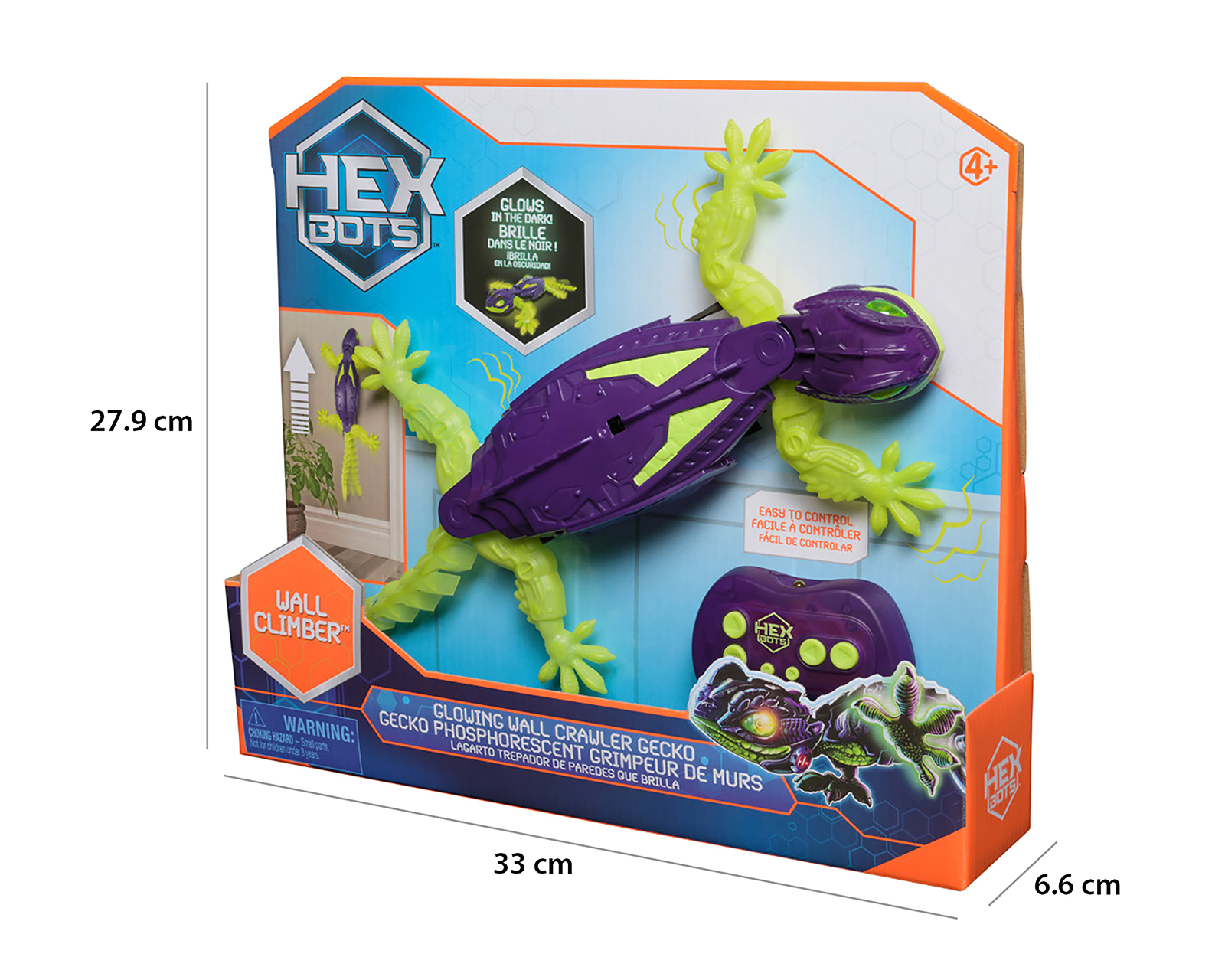 Foto 4 | Foto 4 | Robot Lagarto Trepador de Paredes Spin Master con Control Remoto