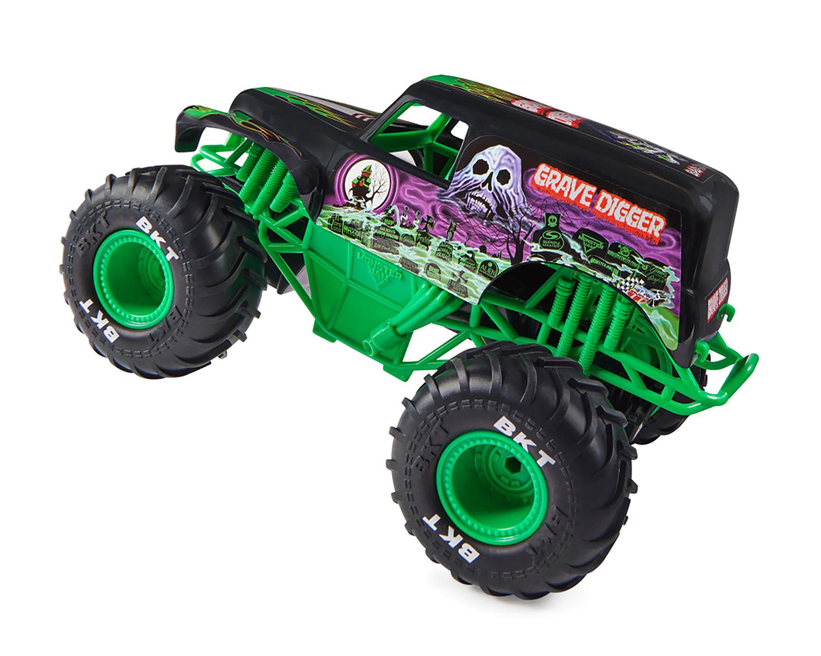 Foto 5 | Foto 5 | Carro de Control Remoto Monster Jam Grave Digger
