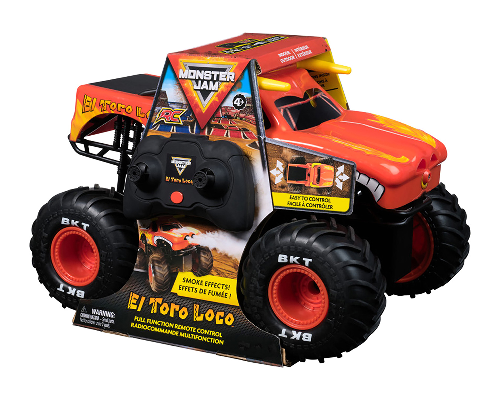 Foto 2 pulgar | Foto 1 | Carro de Control Remoto Monster Jam el Toro Loco