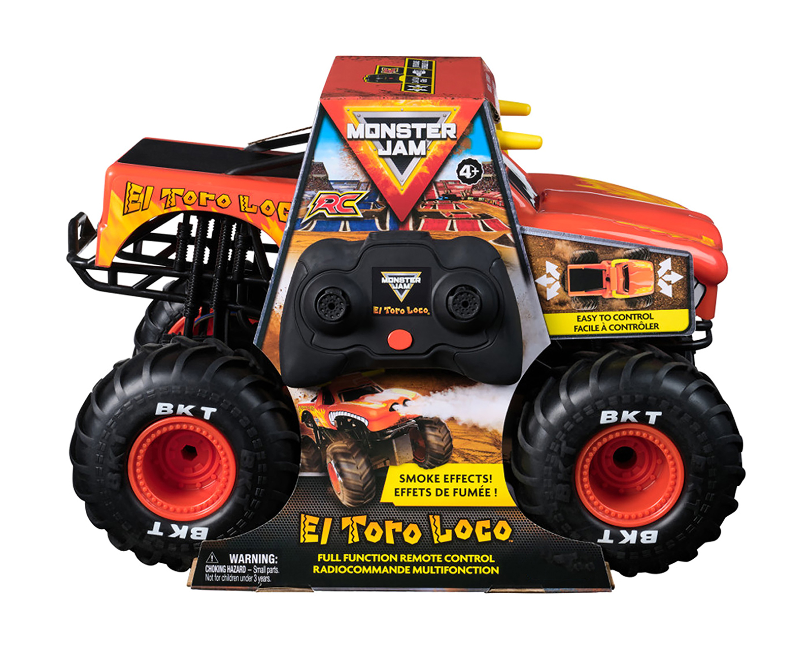 Foto 4 pulgar | Foto 3 | Carro de Control Remoto Monster Jam el Toro Loco