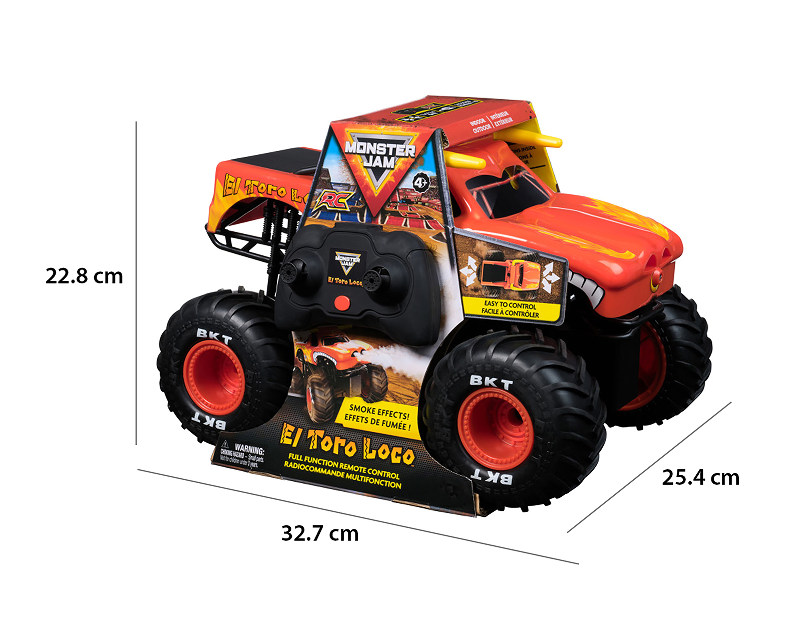 Foto 4 | Foto 4 | Carro de Control Remoto Monster Jam el Toro Loco