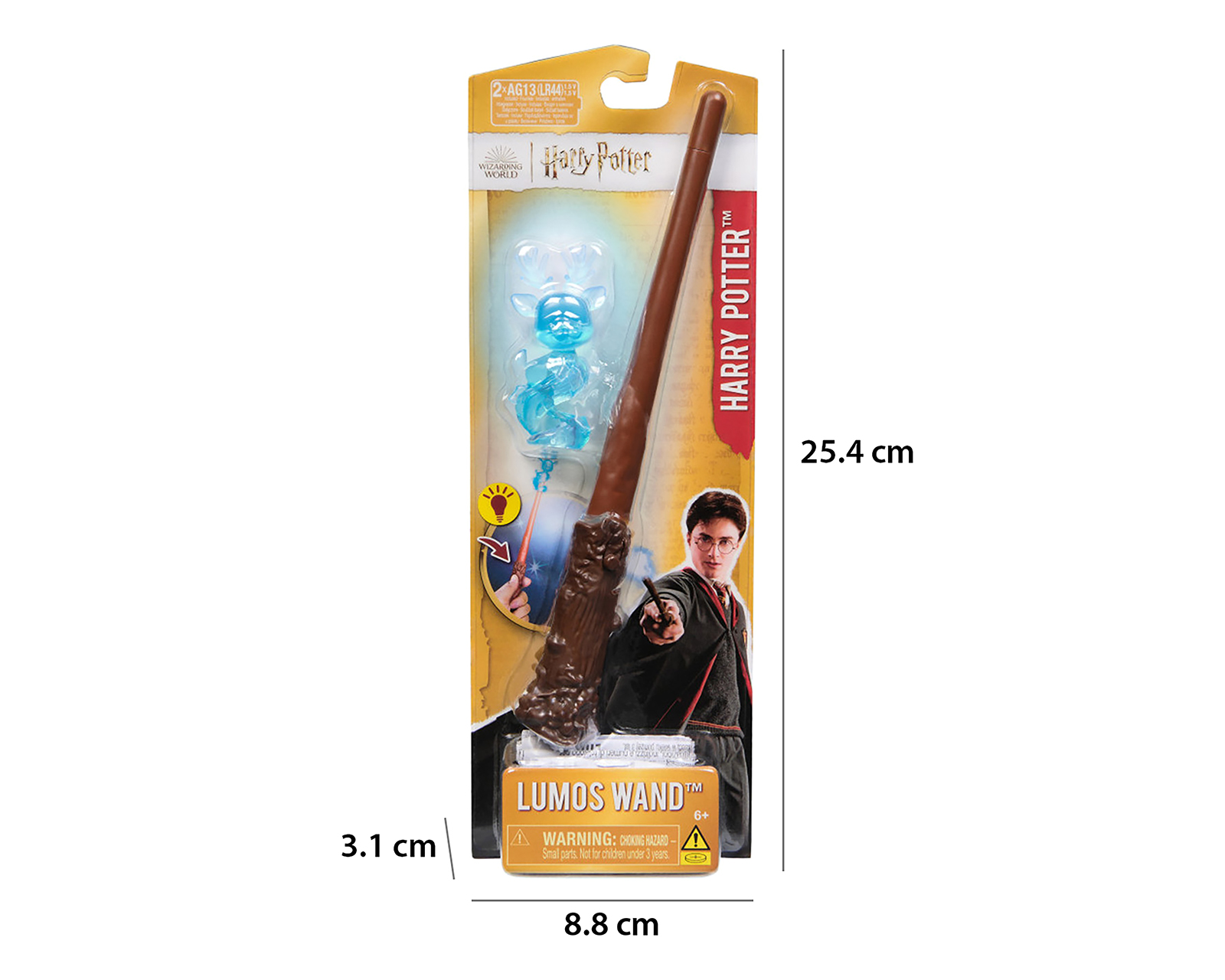 Foto 9 pulgar | Foto 8 | Varita Harry Potter Lumos Wand Wizarding World