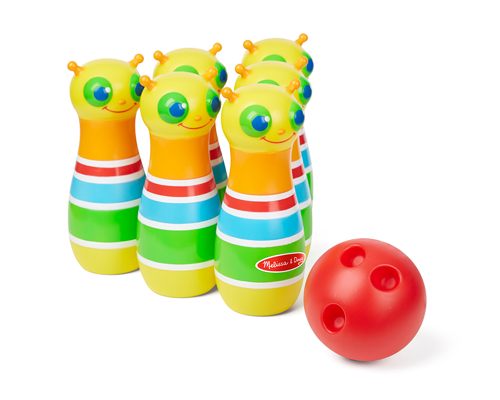 Juego de Bolos Melissa & Doug Giddy Buggy 8 Piezas