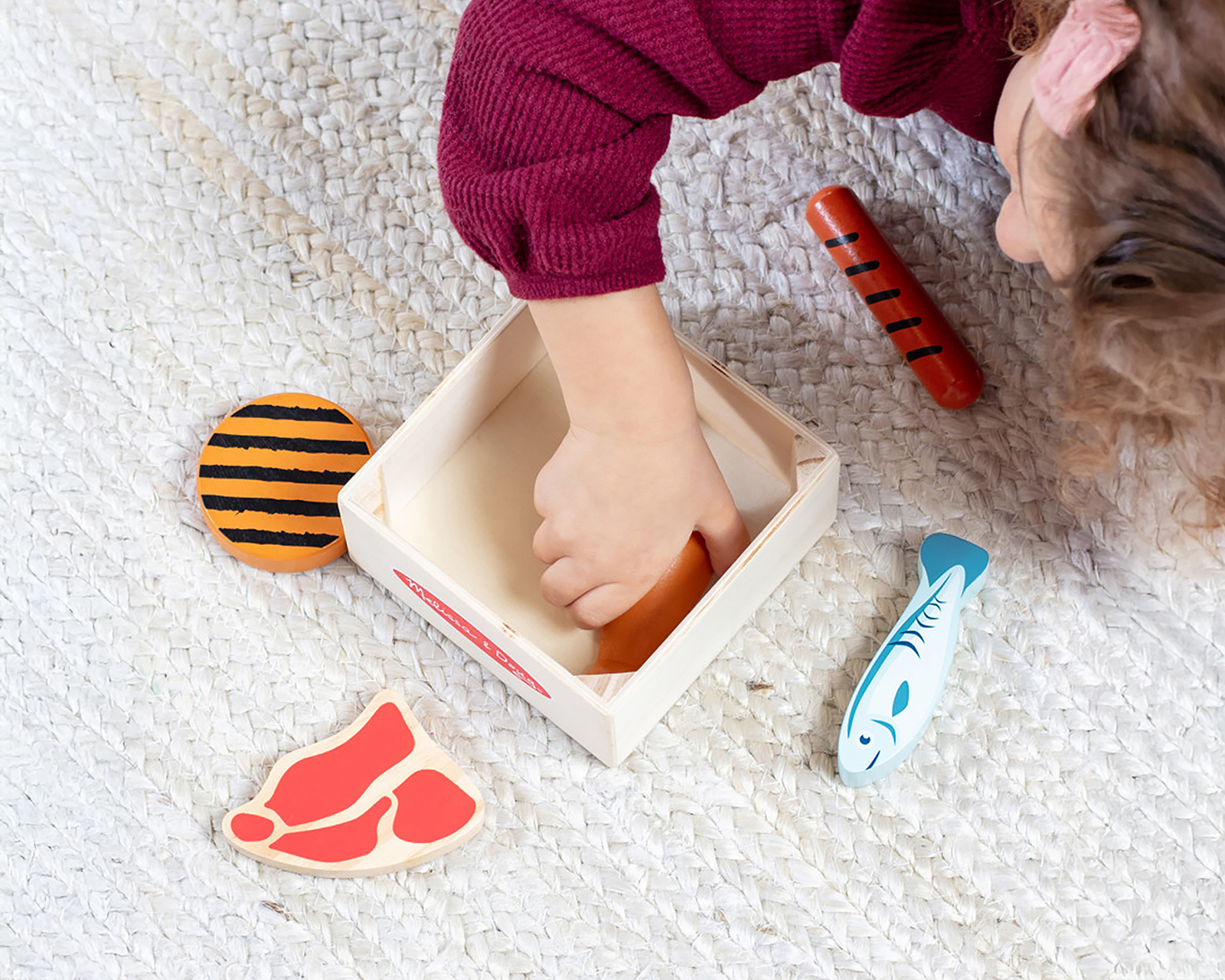 Foto 3 | Foto 3 | Set Juego de Proteína Melissa & Doug 6 Piezas