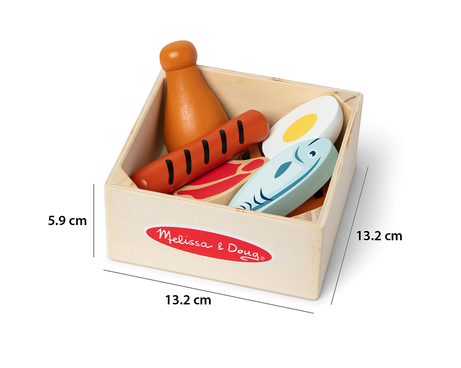 Foto 6 pulgar | Foto 5 | Set Juego de Proteína Melissa & Doug 6 Piezas