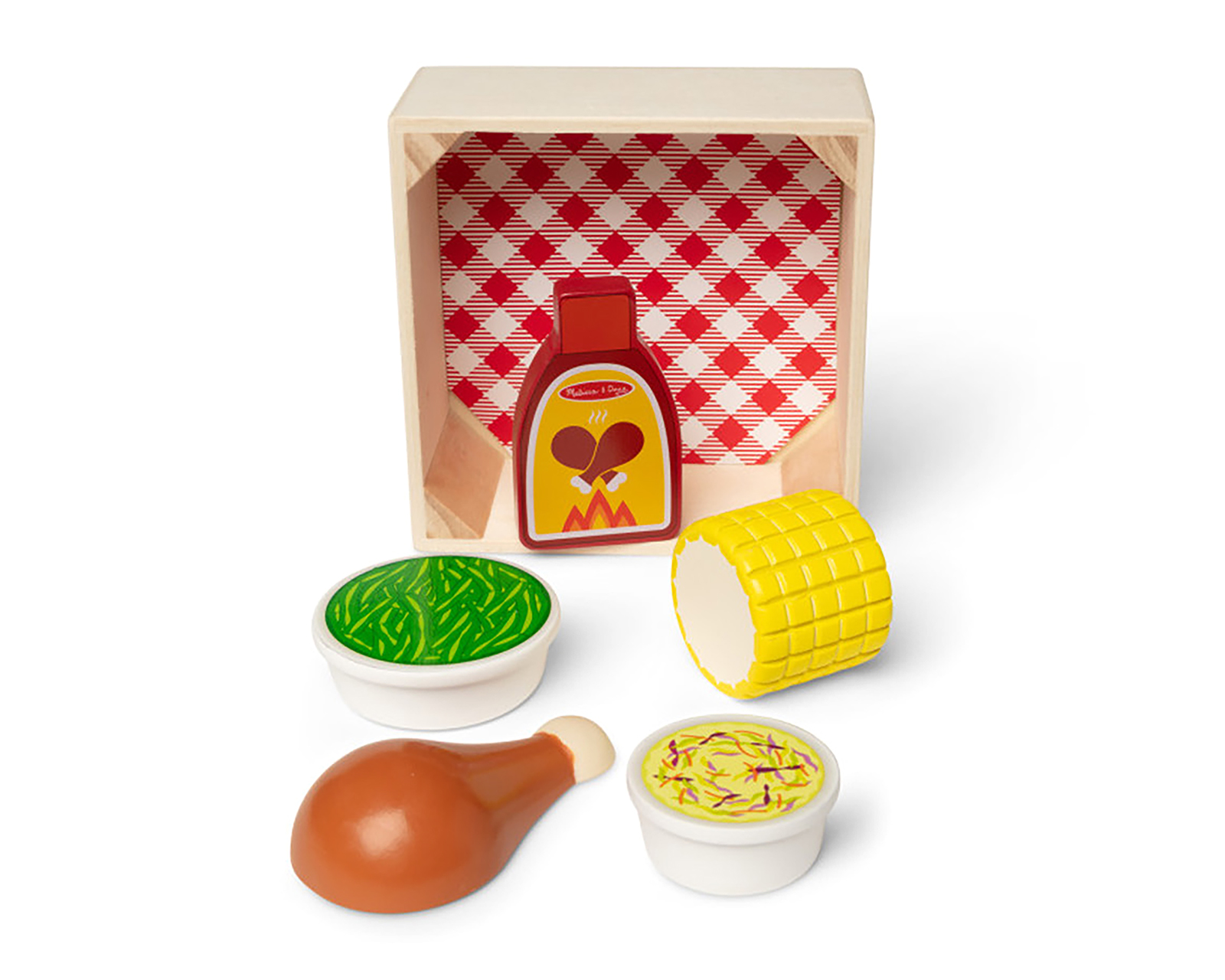 Foto 3 | Foto 3 | Set Juego de Pícnic Cena Melissa & Doug 6 Piezas