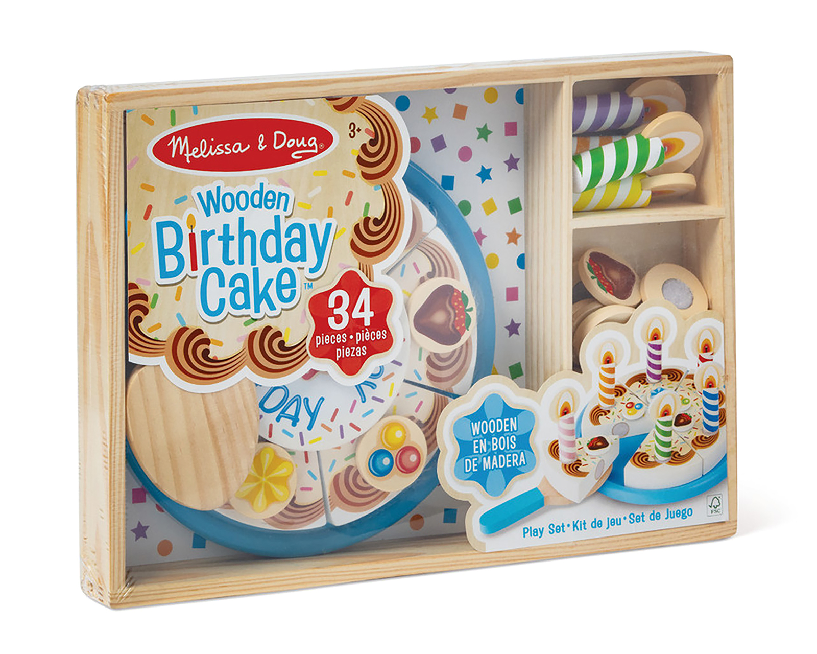 Foto 2 pulgar | Foto 1 | Pastel de Cumpleaños Melissa & Doug