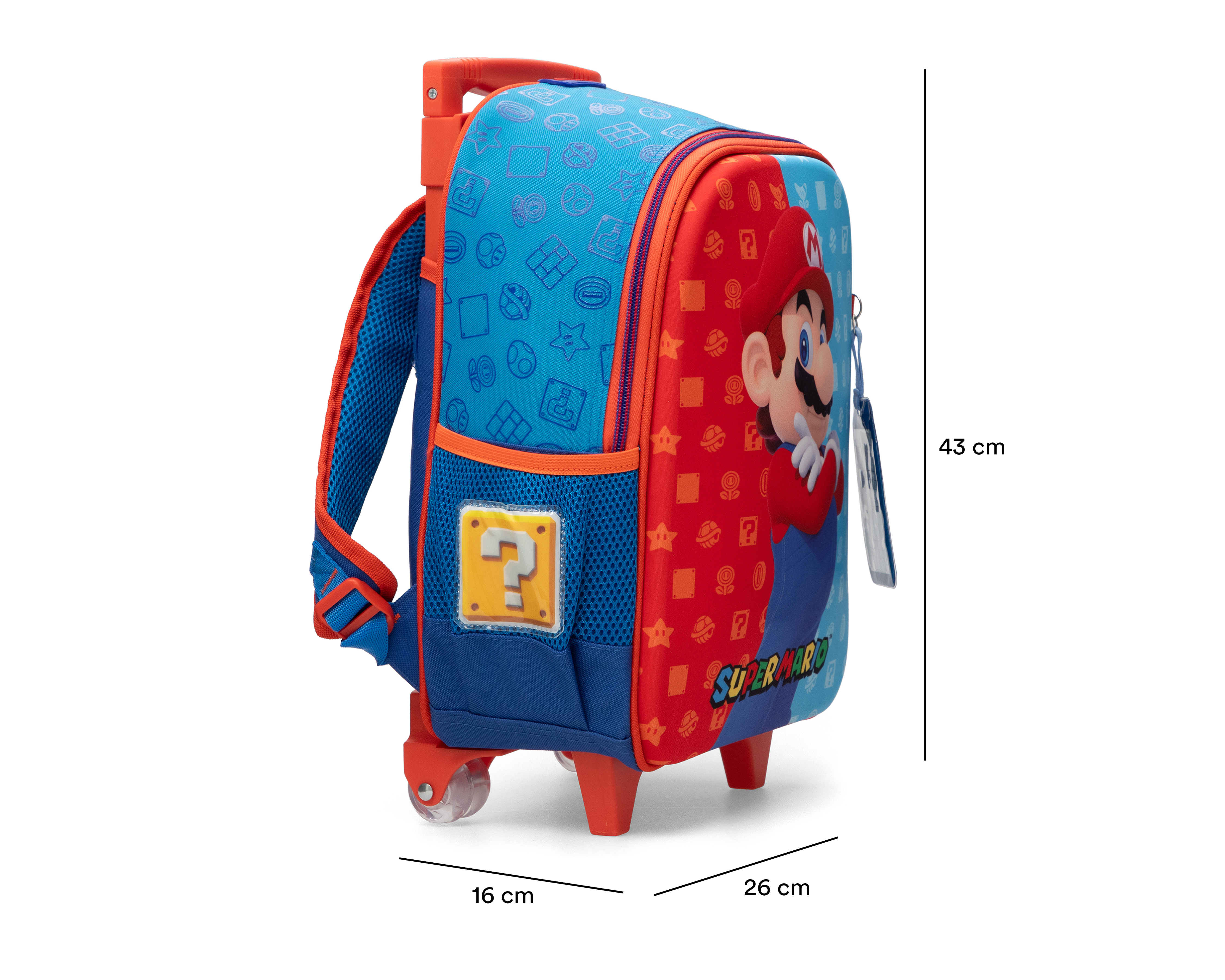 Foto 7 pulgar | Foto 6 | Mochila Chenson Super Mario Azul