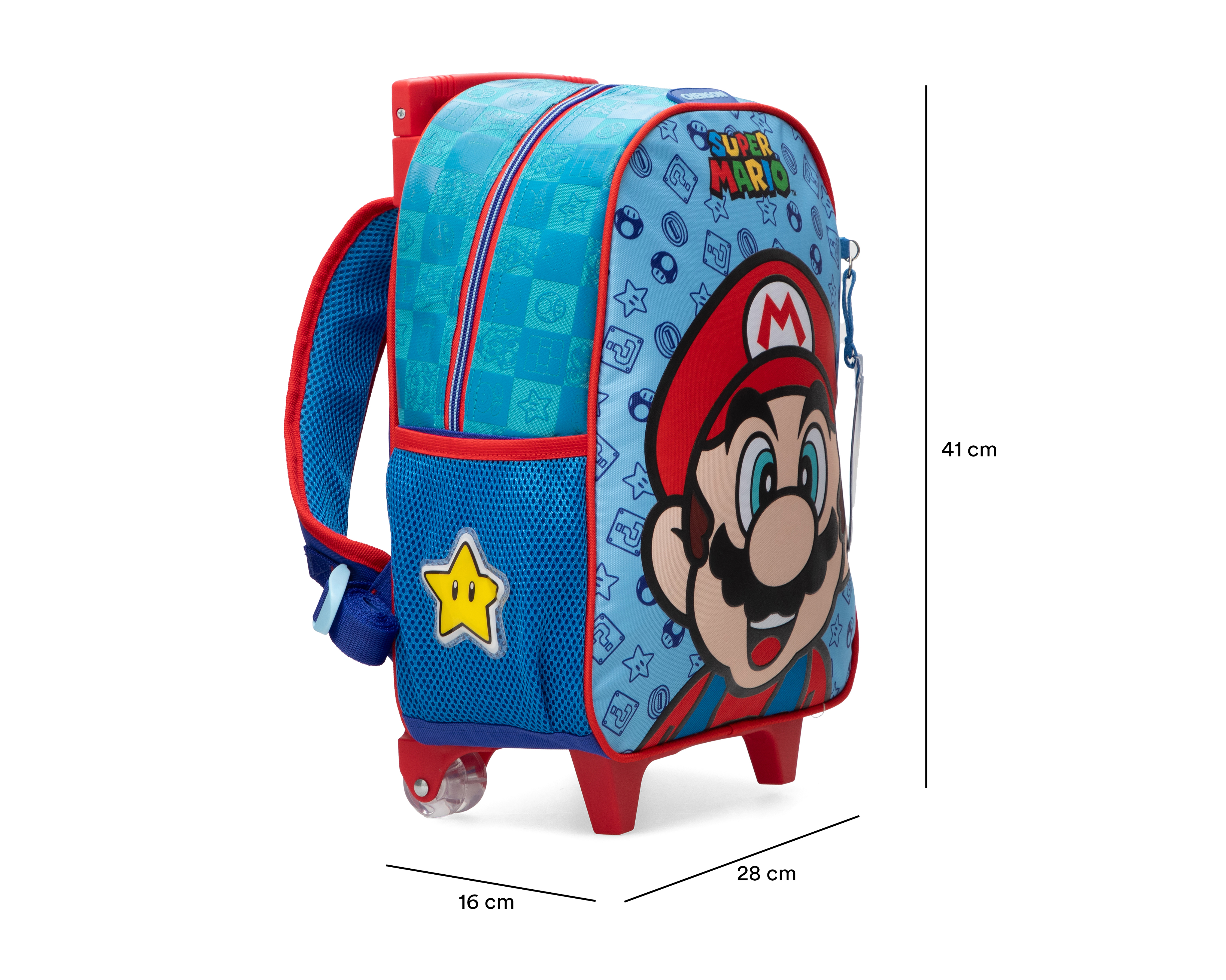 Foto 7 pulgar | Foto 6 | Mochila Chenson Super Mario Azul