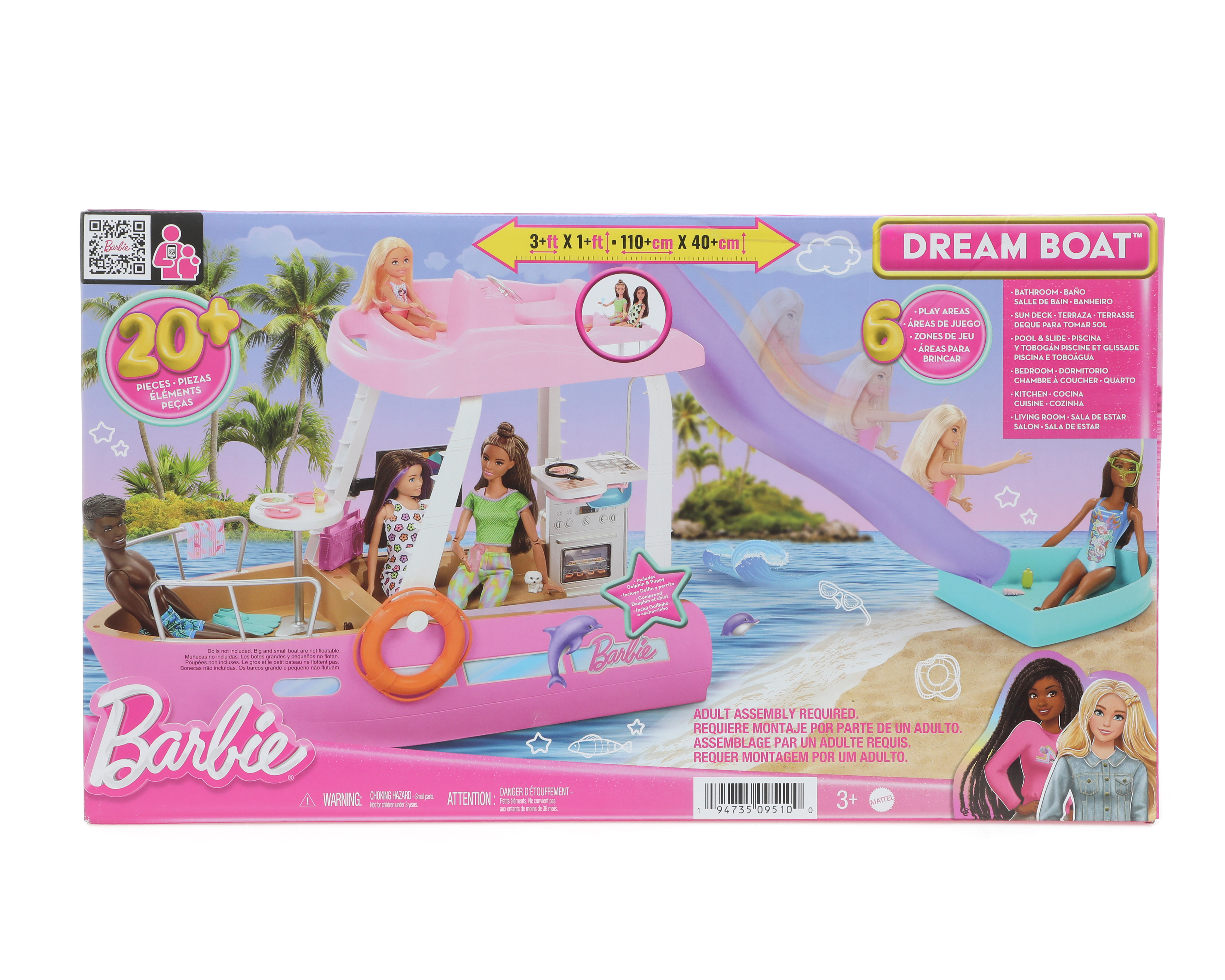 Barco Barbie Bote de los Sueños