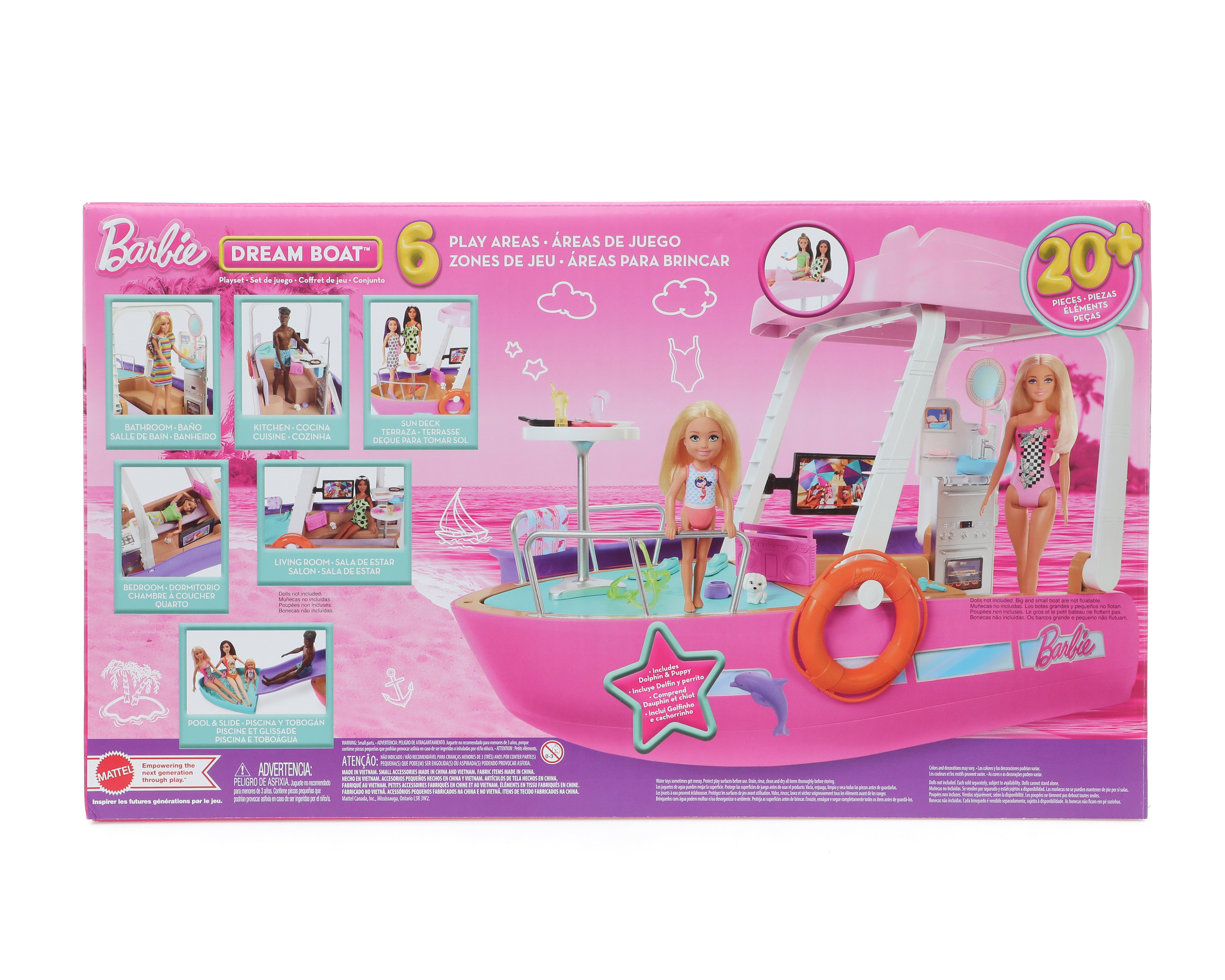 Foto 3 pulgar | Foto 2 | Barco Barbie Bote de los Sueños