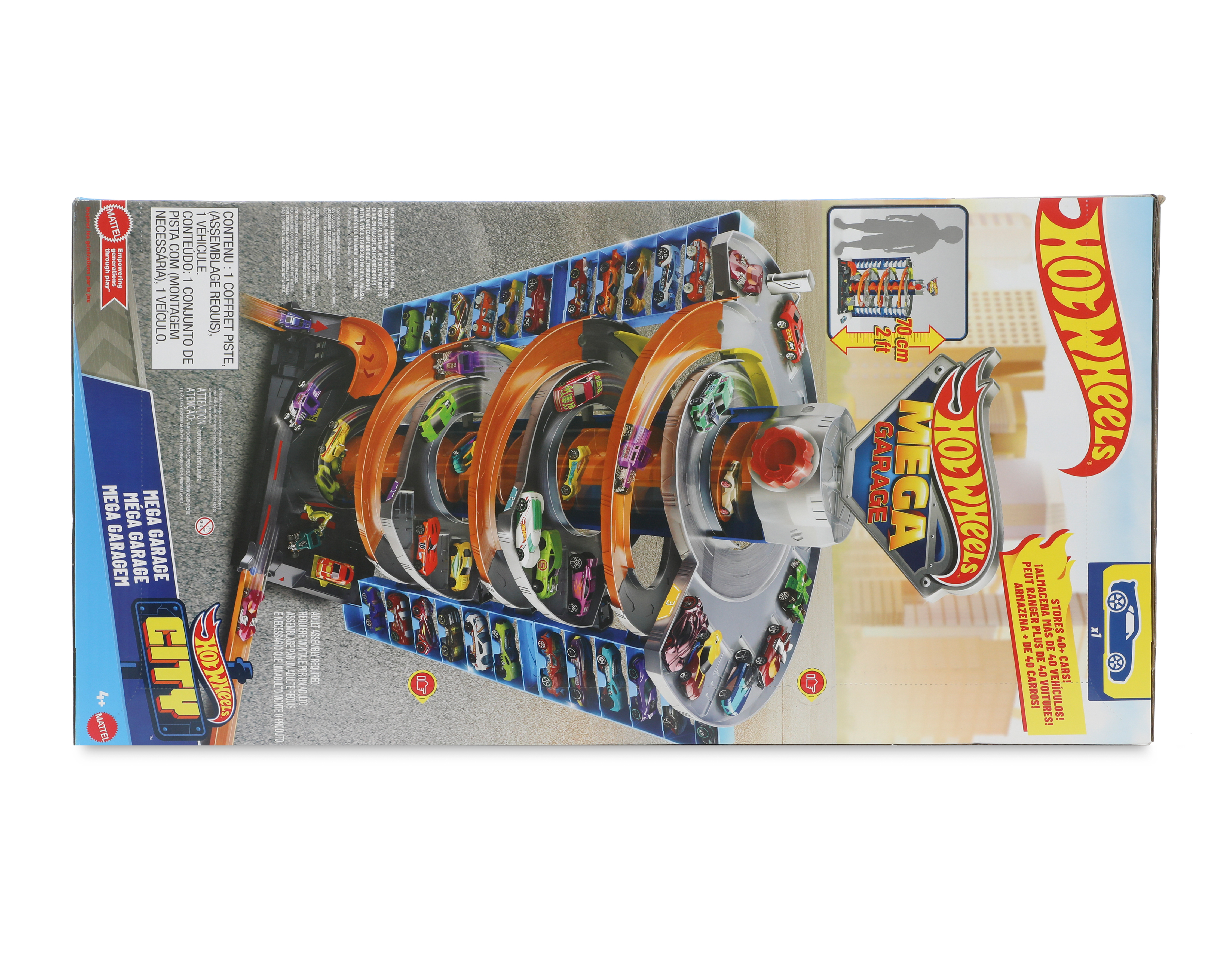 Foto 2 | Foto 2 | Pista de Juguete Hot Wheels Mega Garage