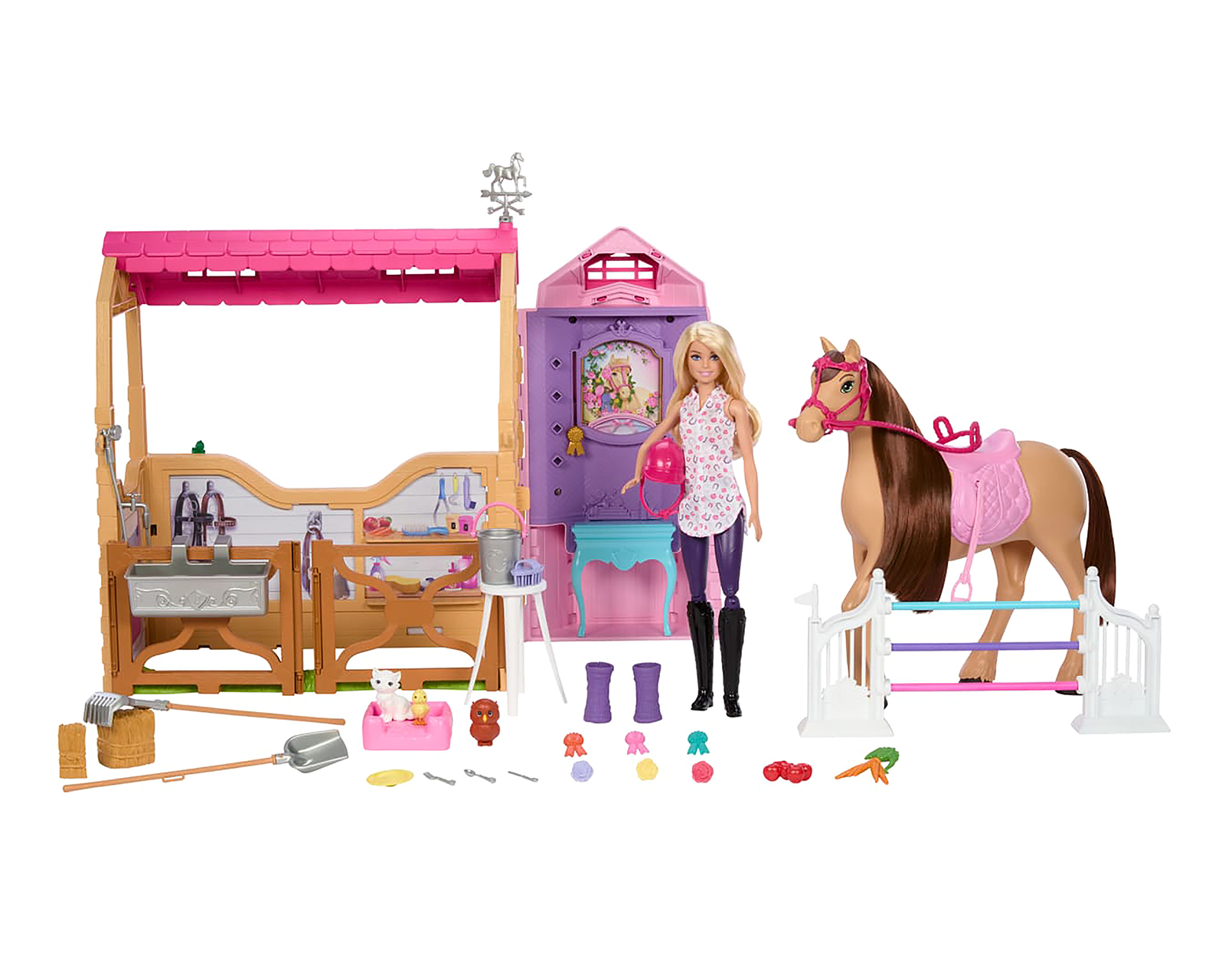 Foto 3 pulgar | Foto 2 | Set de Juego Barbie Detective Establo con Accesorios
