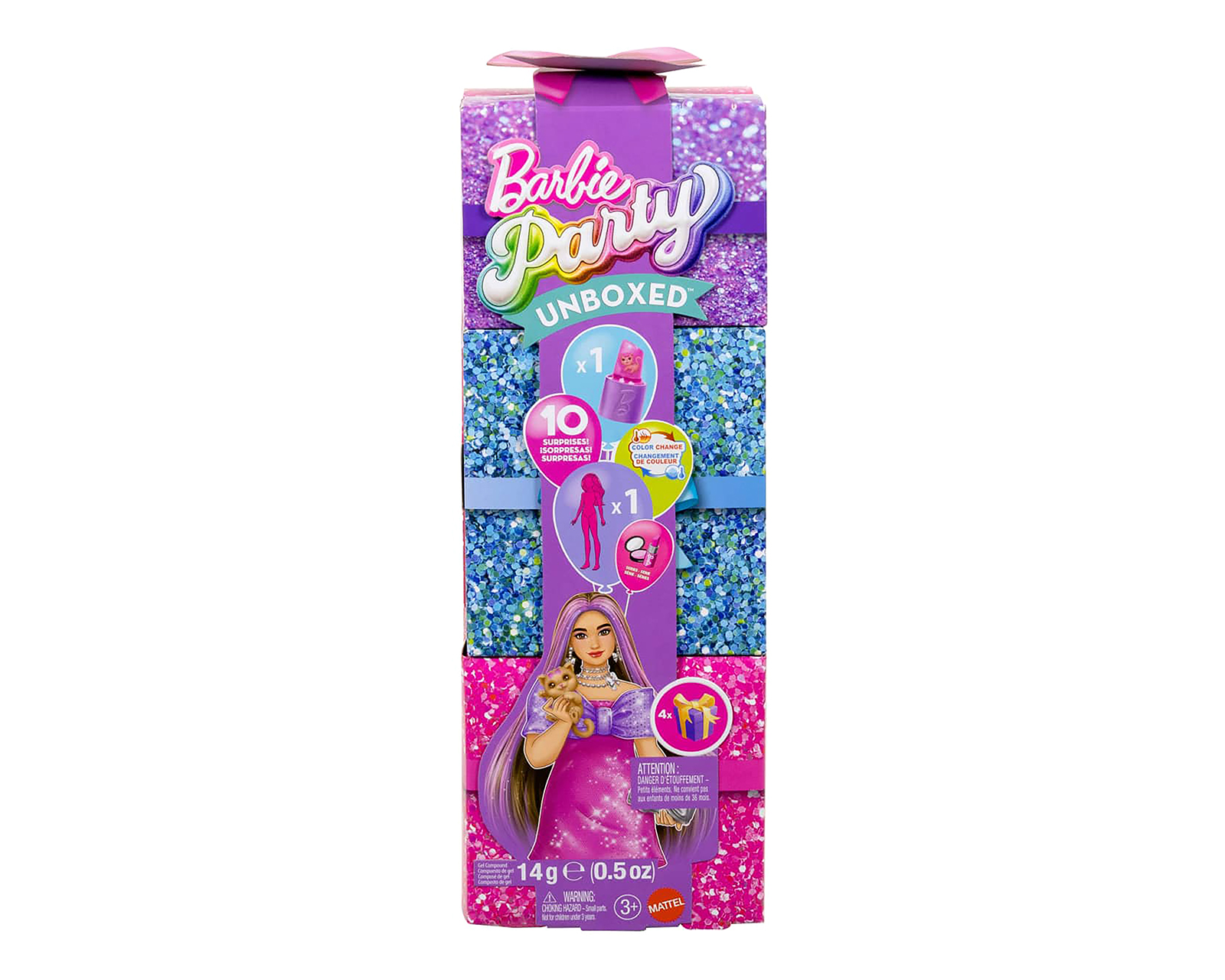 Foto 6 | Foto 6 | Muñeca Barbie Party Unboxed con Accesorios