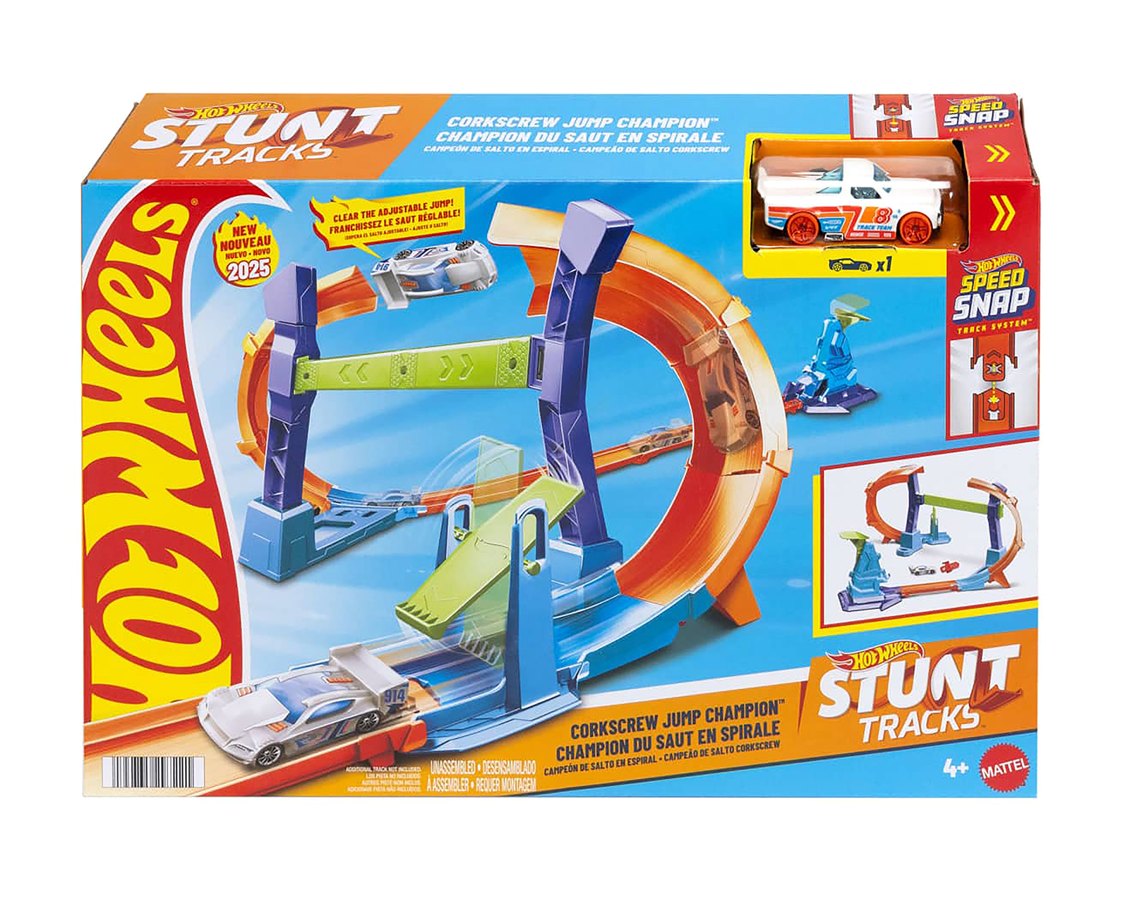 Foto 6 | Foto 6 | Pista de Carreras Hot Wheels Campeón de Salto en Espiral