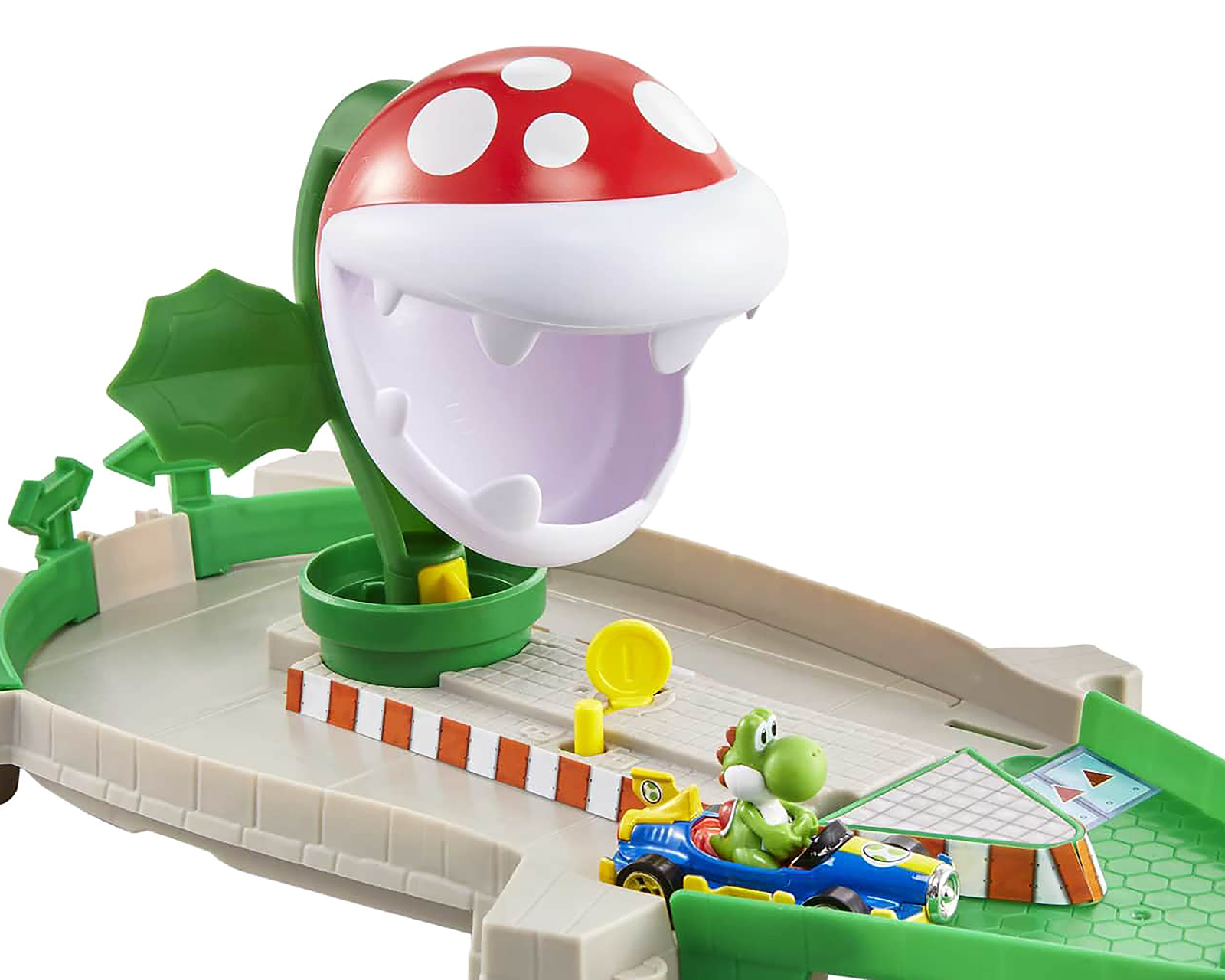 Foto 4 pulgar | Foto 3 | Pista de Carreras Hot Wheels Piranha Plant Slide  Mario Kart con Vehículo