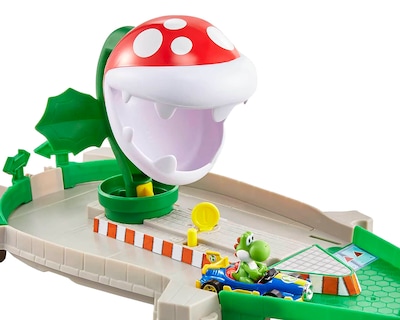 Foto 3 | Foto 3 | Pista de Carreras Hot Wheels Piranha Plant Slide Mario Kart con Vehículo