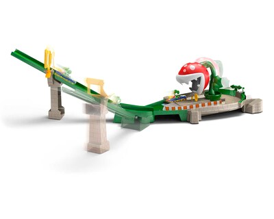 Foto 5 | Foto 5 | Pista de Carreras Hot Wheels Piranha Plant Slide Mario Kart con Vehículo