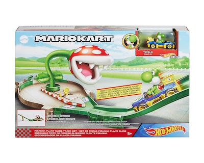 Foto 6 | Foto 6 | Pista de Carreras Hot Wheels Piranha Plant Slide Mario Kart con Vehículo