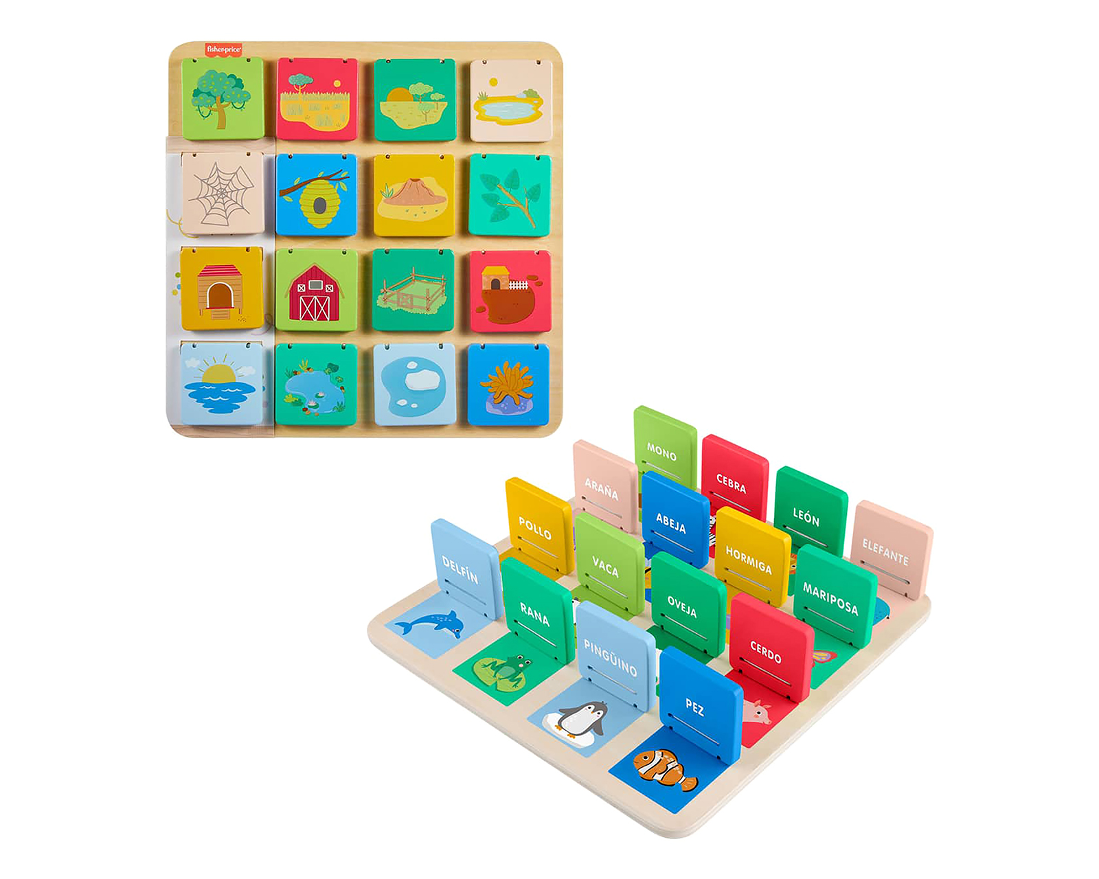 Tablero de Madera Levanta y Revela Fisher-Price 1 Pieza