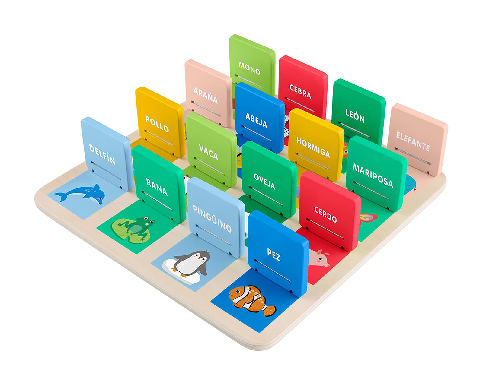 Foto 3 pulgar | Foto 2 | Tablero de Madera Levanta y Revela Fisher-Price 1 Pieza