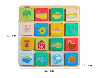 Foto 5 | Foto 5 | Tablero de Madera Levanta y Revela Fisher-Price 1 Pieza