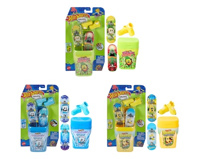 Foto 1 | Foto 1 | Skate de Juguete Hot Wheels con Estuche de Chicles 1 Pieza al Azar