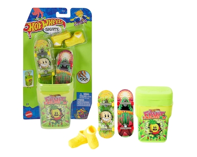 Foto 2 | Foto 2 | Skate de Juguete Hot Wheels con Estuche de Chicles 1 Pieza al Azar