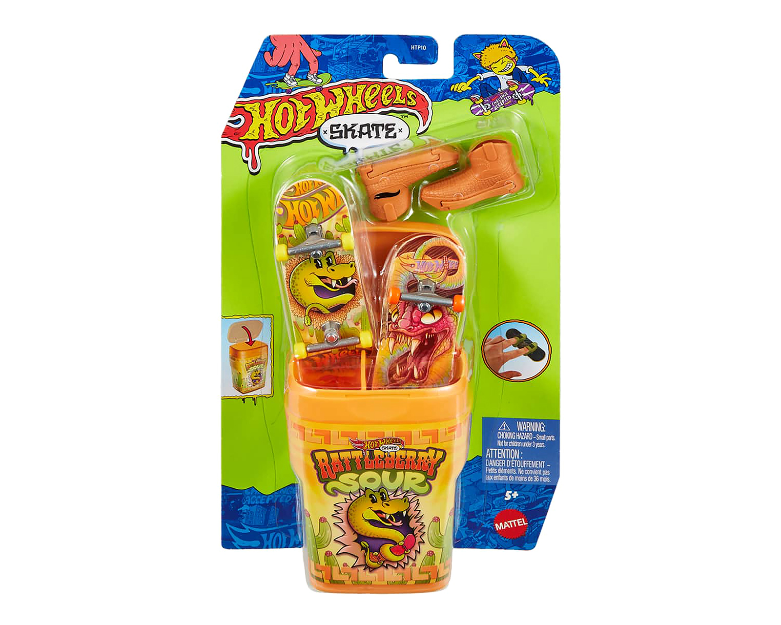 Foto 10 pulgar | Foto 9 | Skate de Juguete Hot Wheels con Estuche de Chicles 1 Pieza al Azar