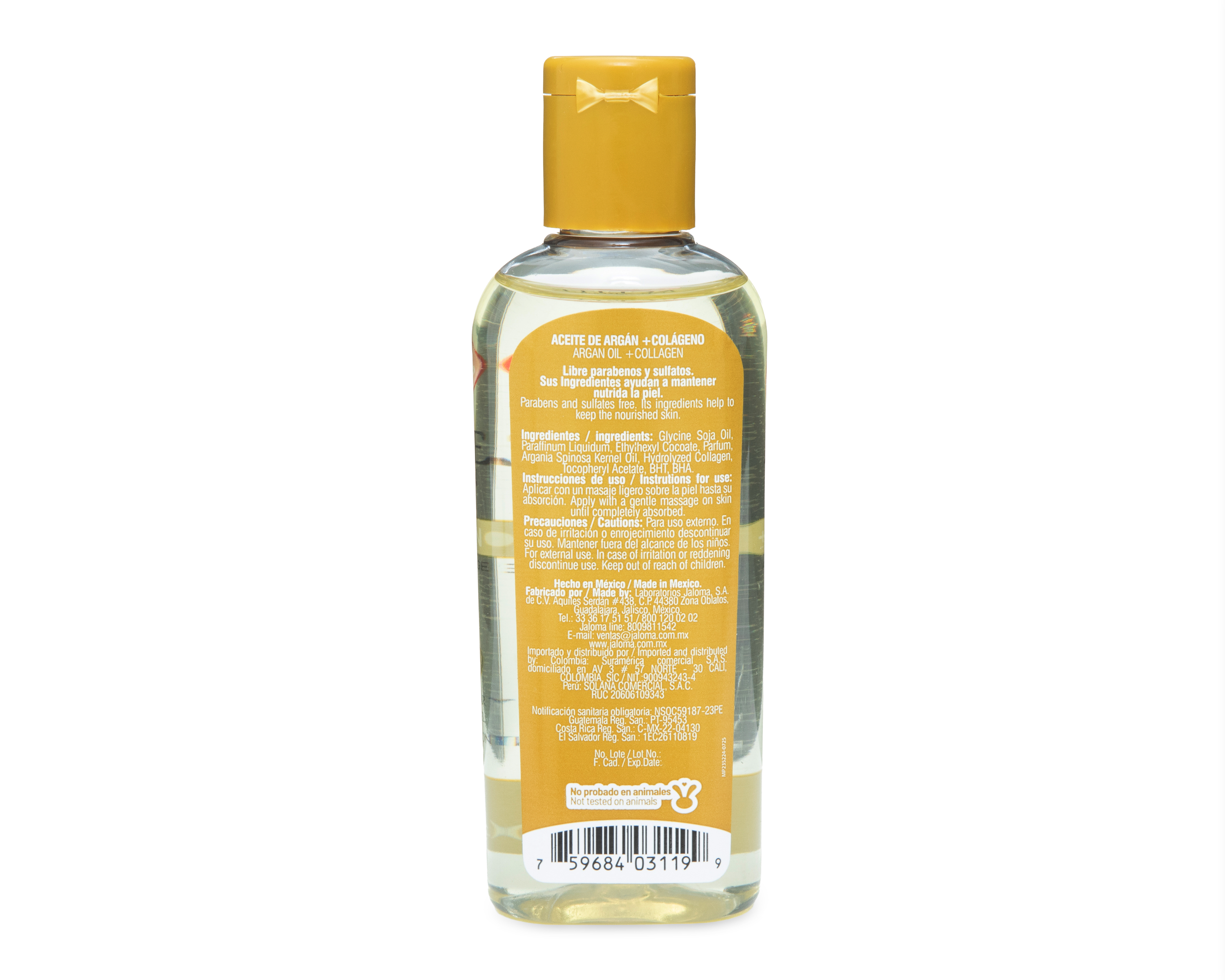 Foto 2 | Foto 2 | Aceite de Argán Jaloma Tonifica la Piel 120 ml