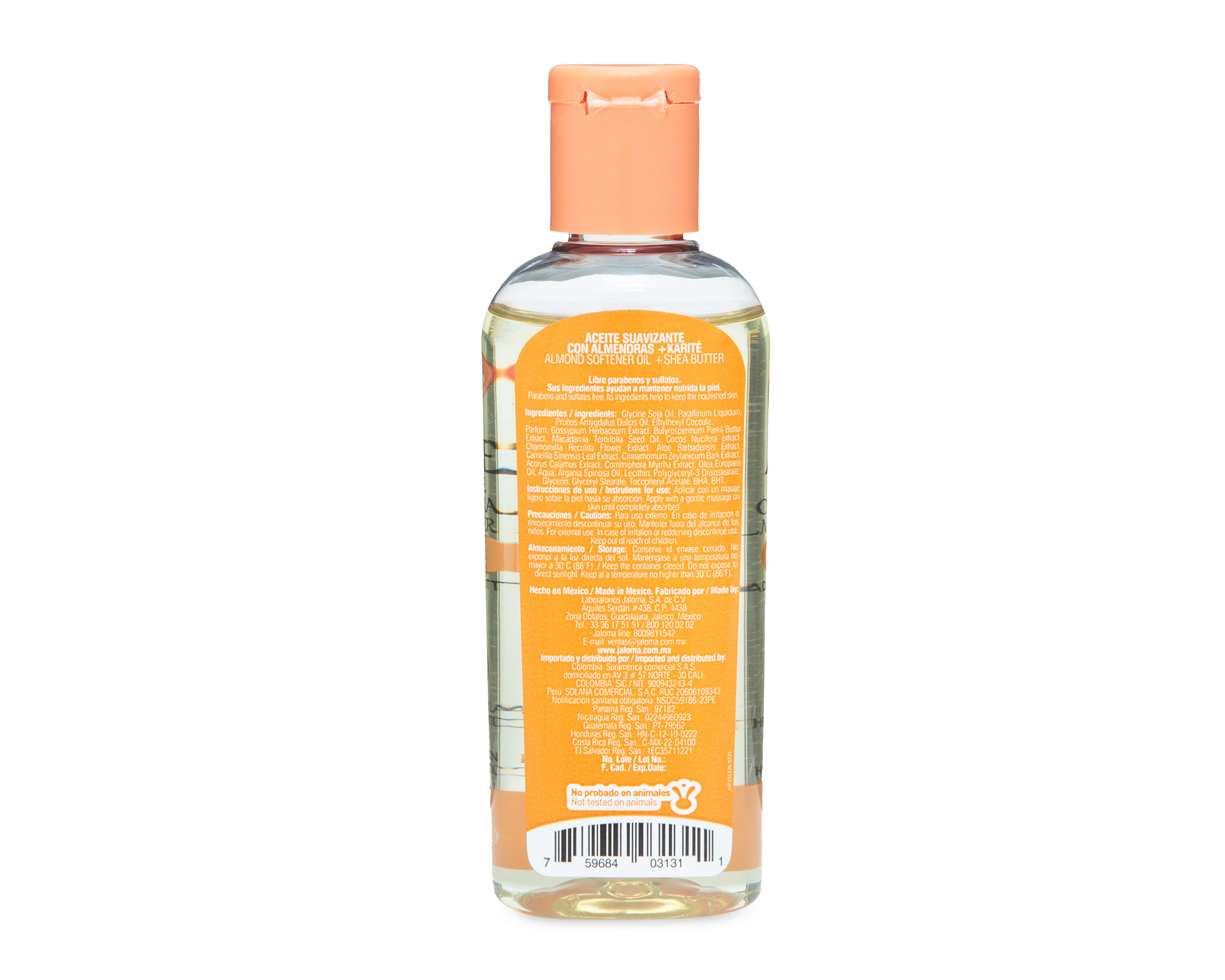 Foto 2 | Foto 2 | Aceite Suavizante con Almendras Jaloma Hidrata la Piel 120 ml