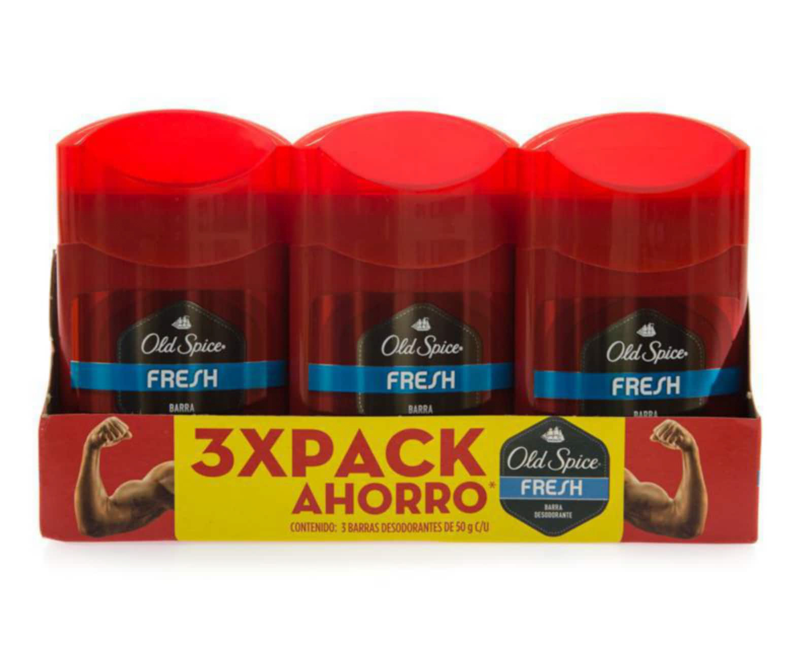 Foto 2 pulgar | Foto 1 | Set de Desodorantes en Barra Old Spice Fresh