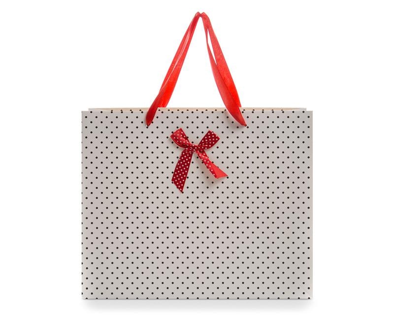 Bolsa de Cartón para Regalo 32 x 11 x 26 cm Blanca