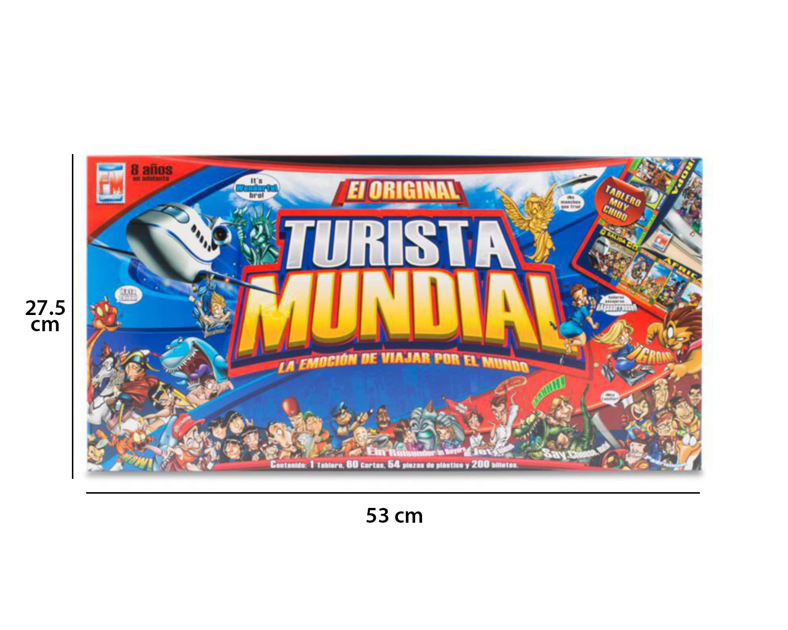 Foto 4 pulgar | Foto 3 | Juego de Mesa Turista Mundial Fotorama