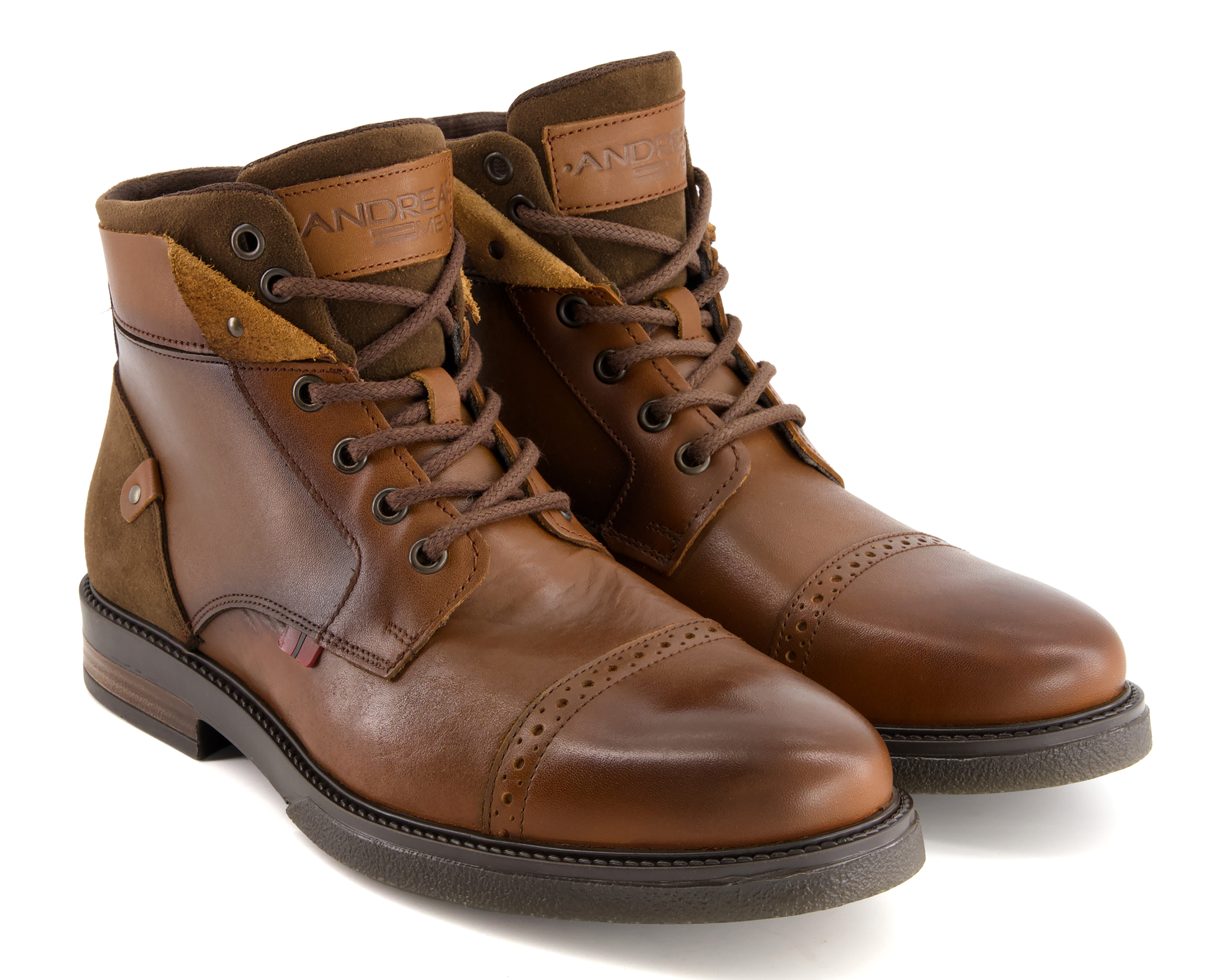 Foto 1 | Foto 1 | Botas Casuales Andrea Catli de Piel para Hombre