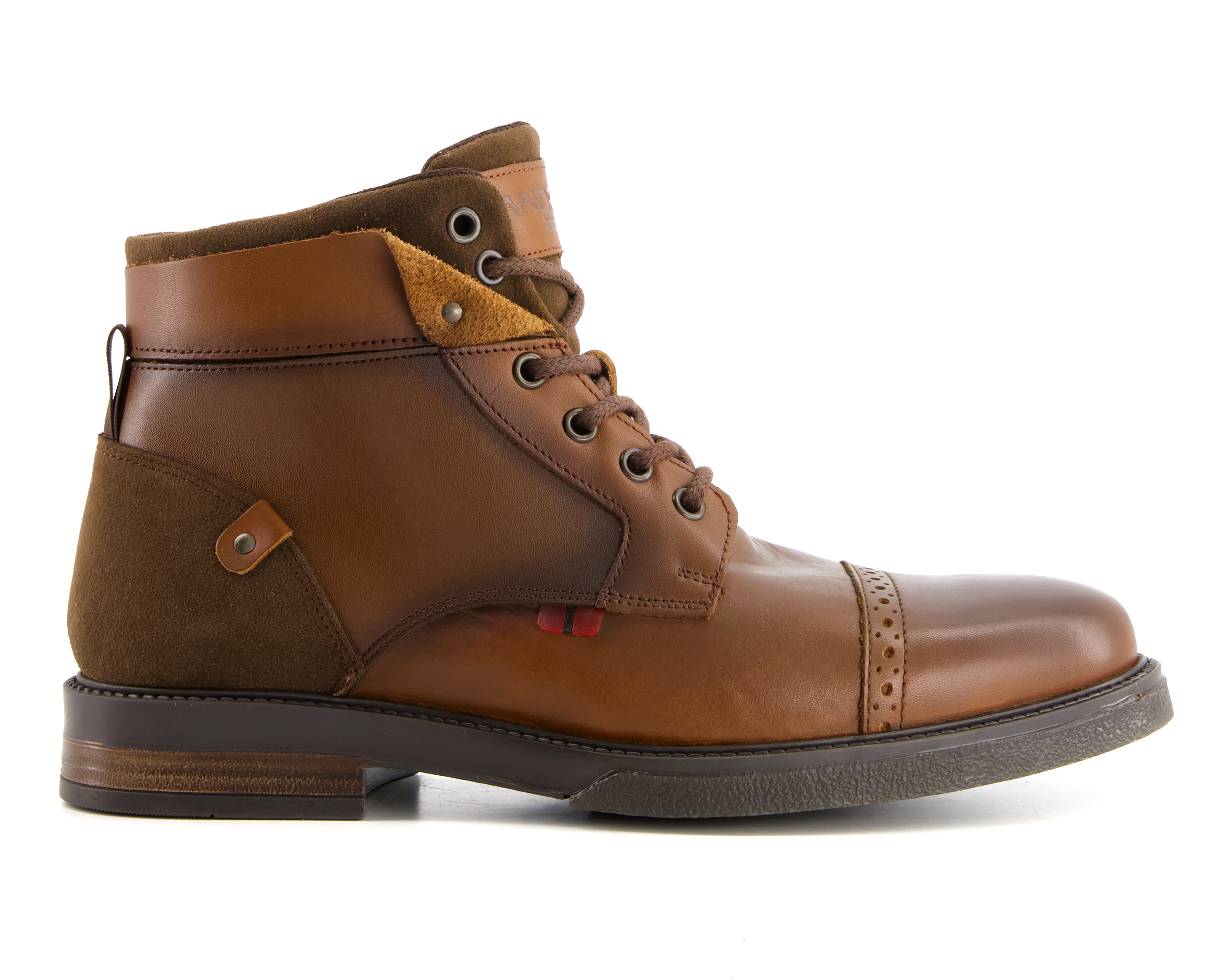 Foto 3 pulgar | Foto 2 | Botas Casuales Andrea Catli de Piel para Hombre