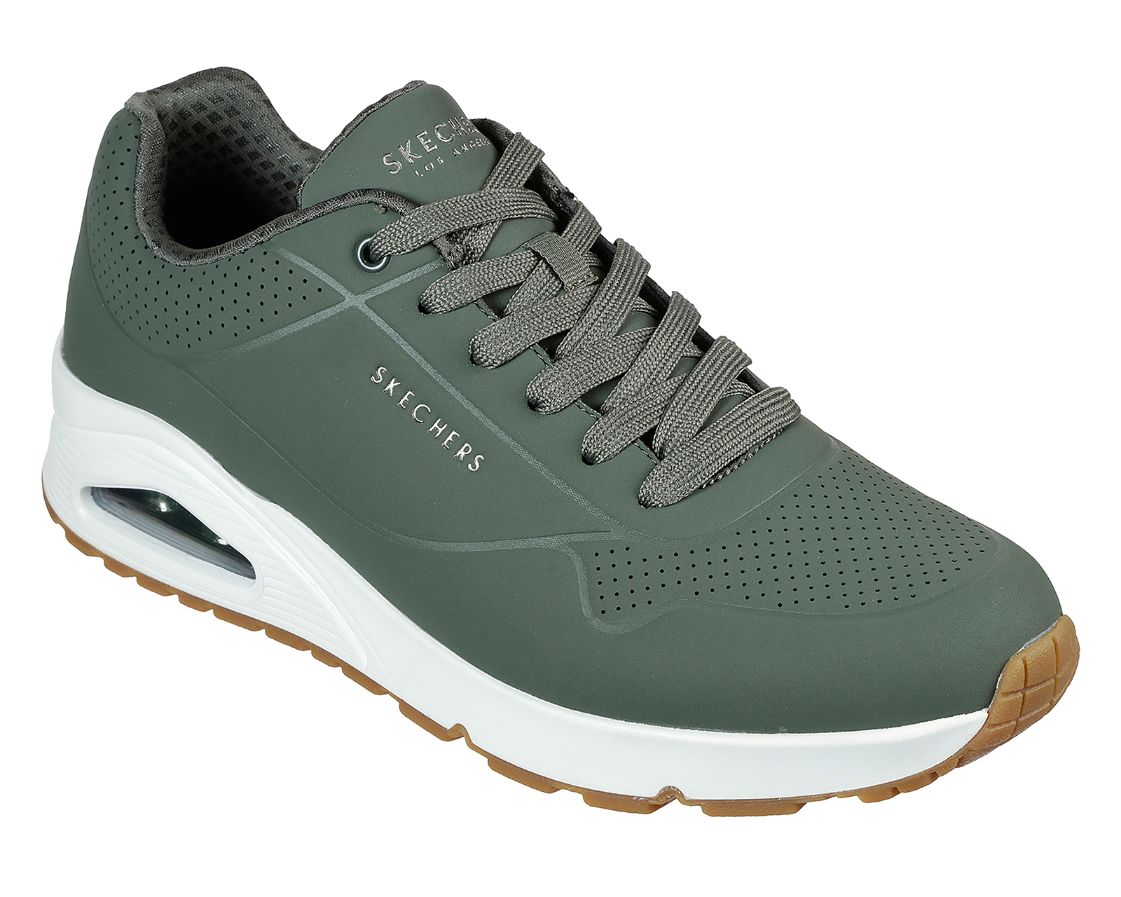 Foto 2 pulgar | Foto 1 | Tenis para Jogging Skechers Street Uno - Stand on Air para Hombre