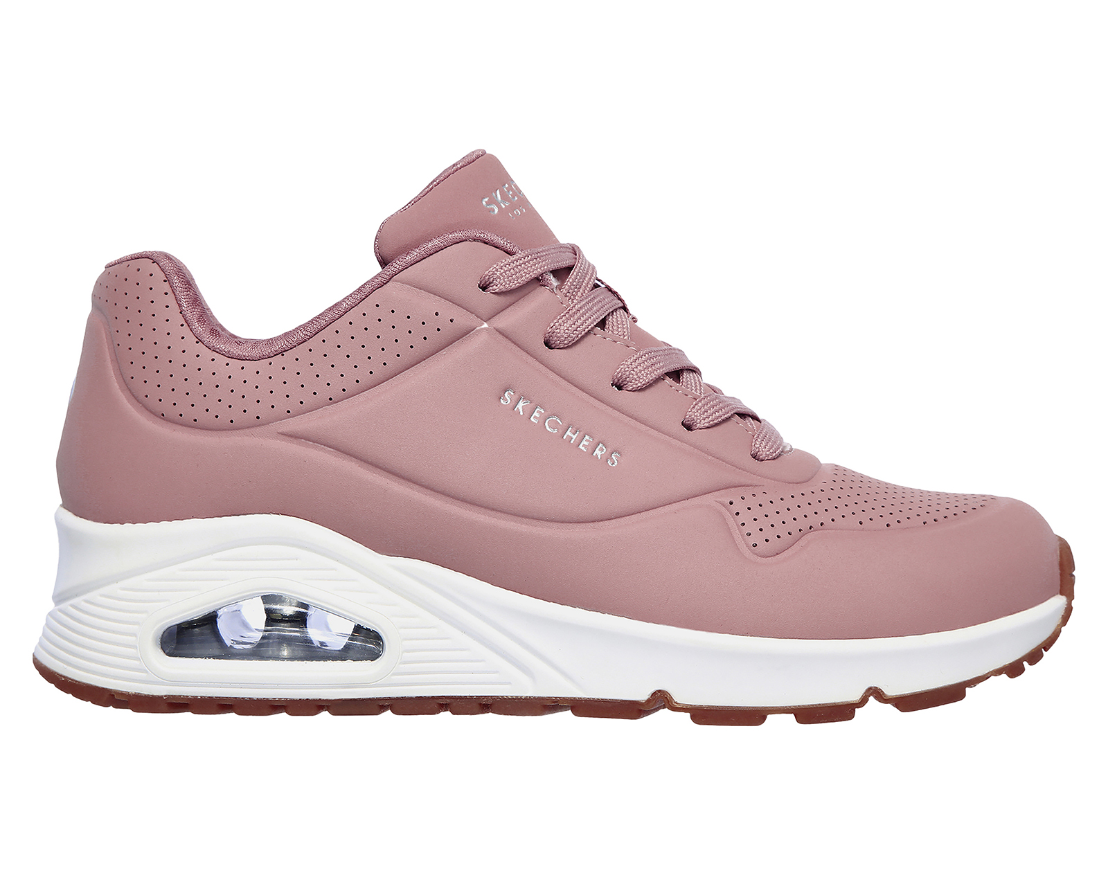 Foto 3 pulgar | Foto 2 | Tenis Skechers Uno Stand On Air para Mujer