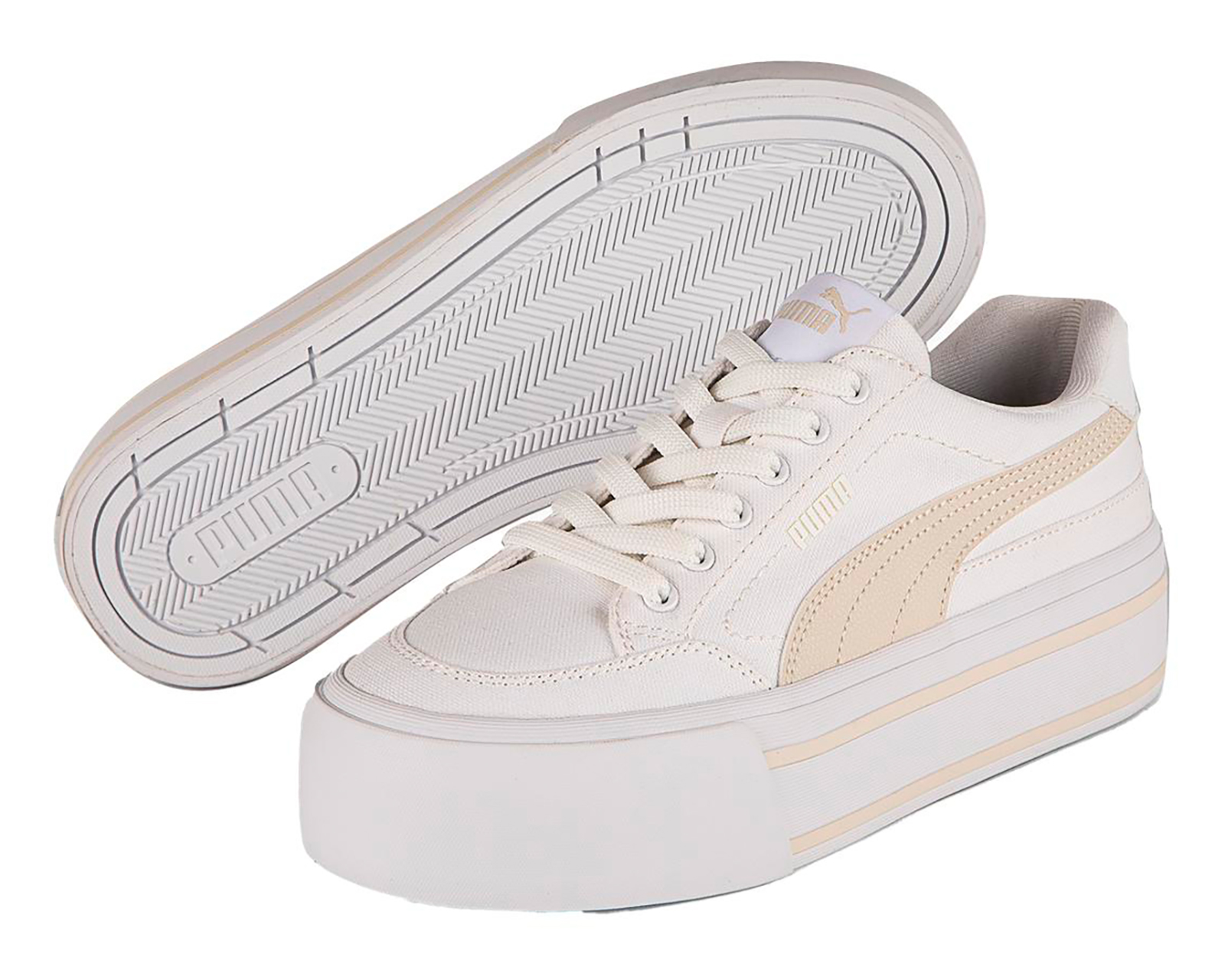 Foto 2 pulgar | Foto 1 | Tenis Puma Court Classic Vulc Fs para Mujer