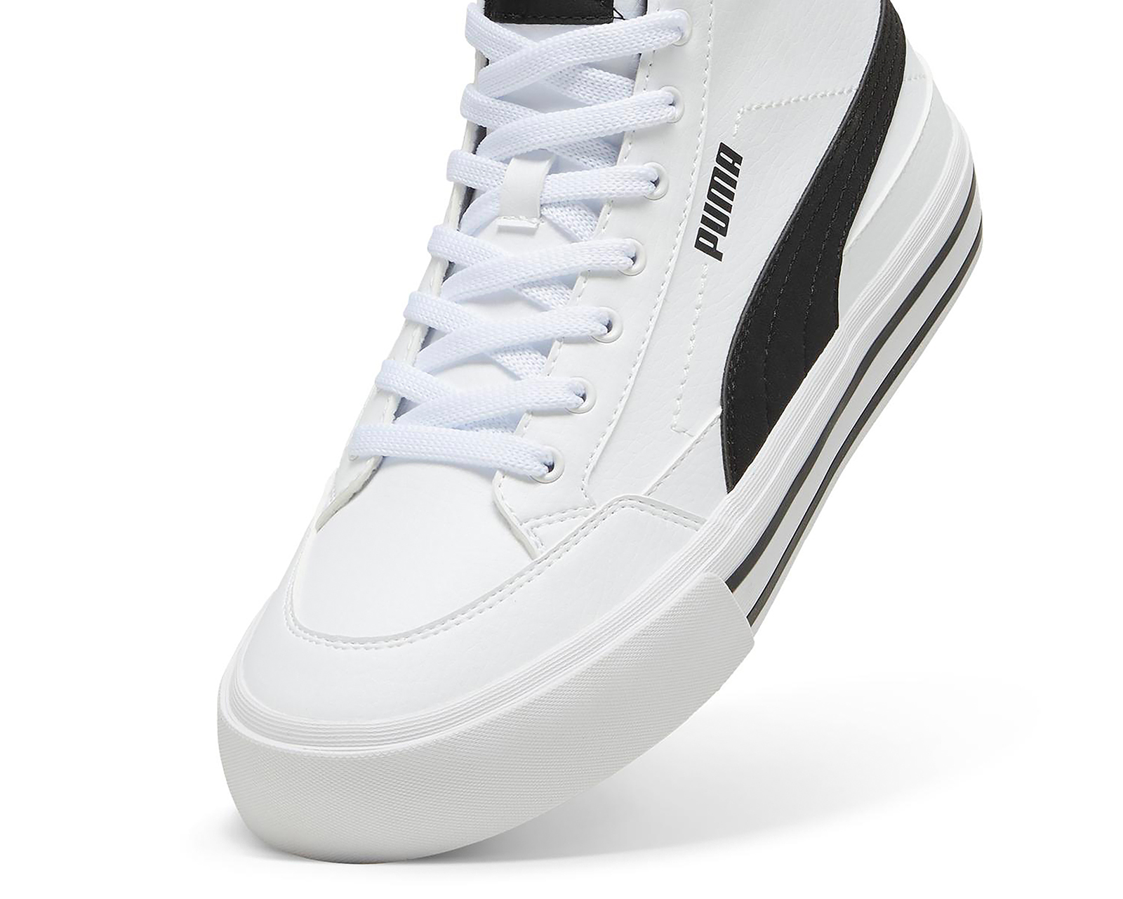 Foto 6 pulgar | Foto 5 | Tenis Puma Court Classic Vulc Mid para Mujer