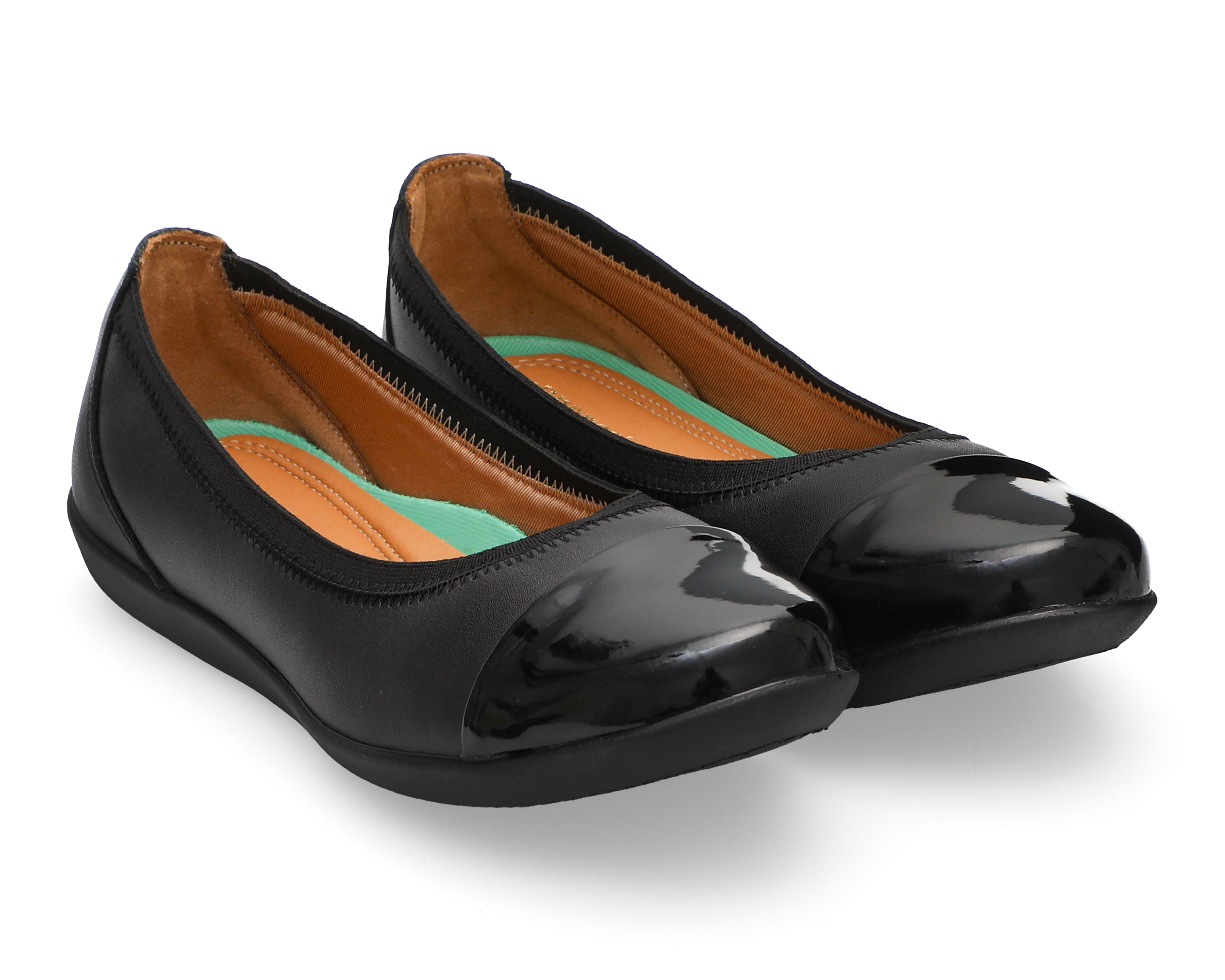 Flats Andrea de Piel para Mujer