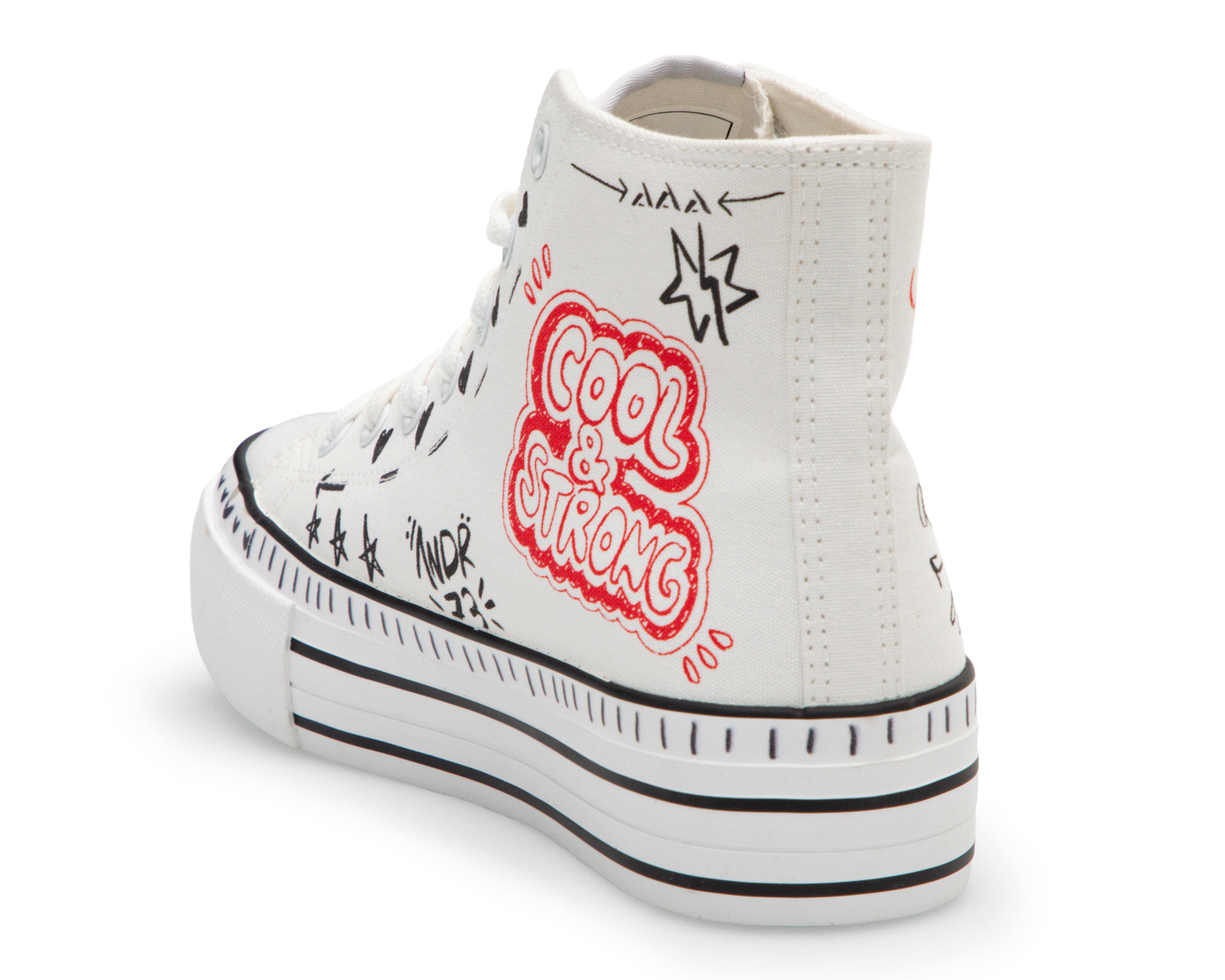 Foto 4 pulgar | Foto 3 | Tenis Casuales Andrea para Mujer