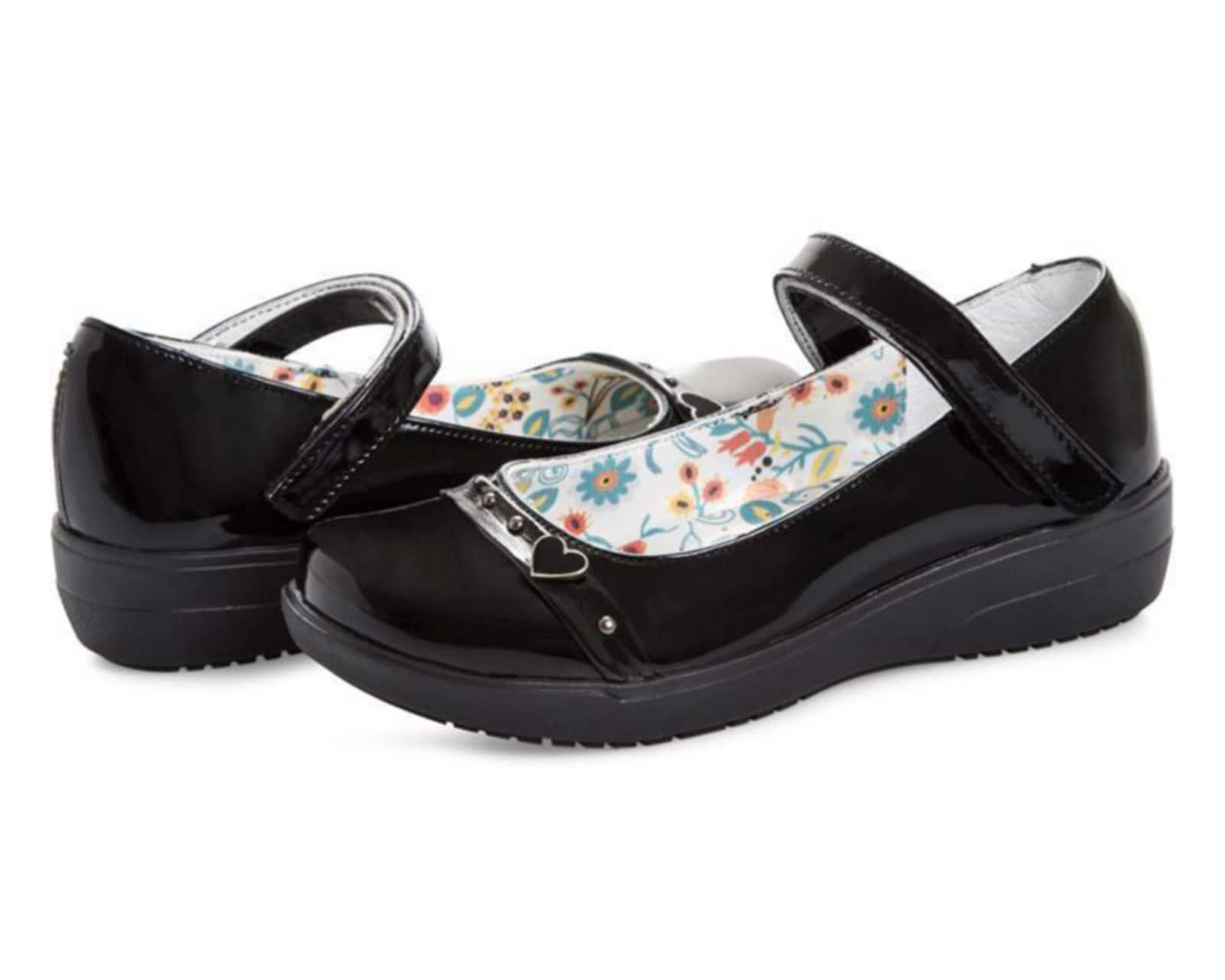 Zapatos Escolares Grafito para Niña